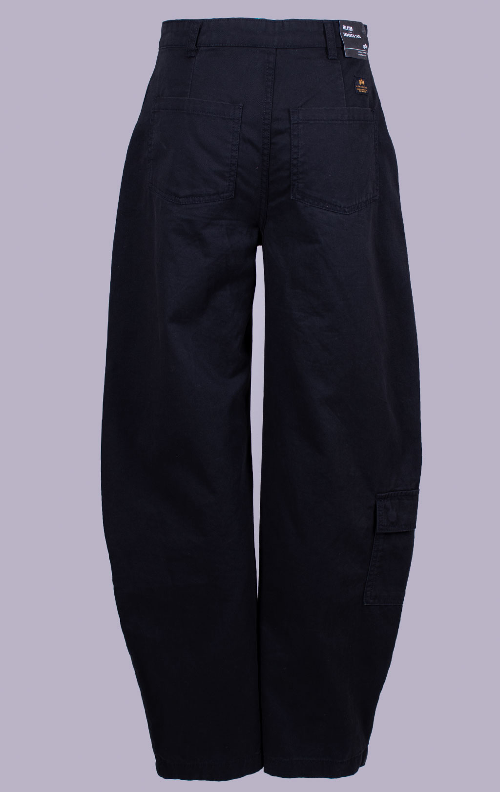 Женские брюки-карго ALPHA INDUSTRIES FIELD BARREL PANT black 
