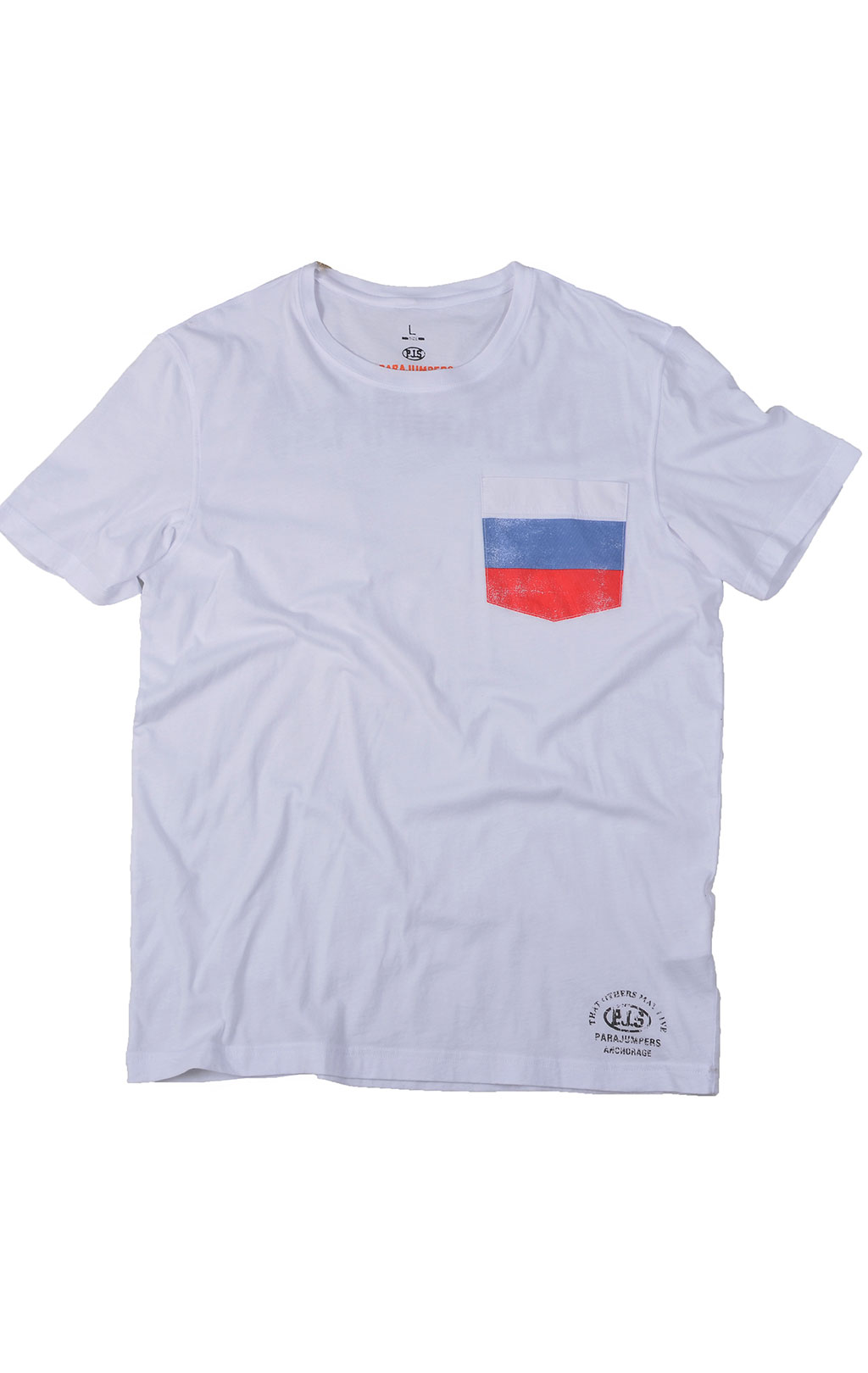 Футболка PARAJUMPERS FLAG tricolor 