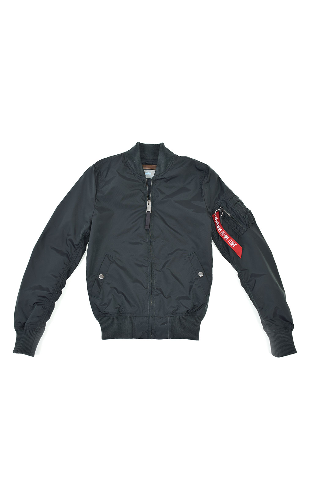Женская ветровка-бомбер ALPHA INDUSTRIES MA-1 TT dark petrol 