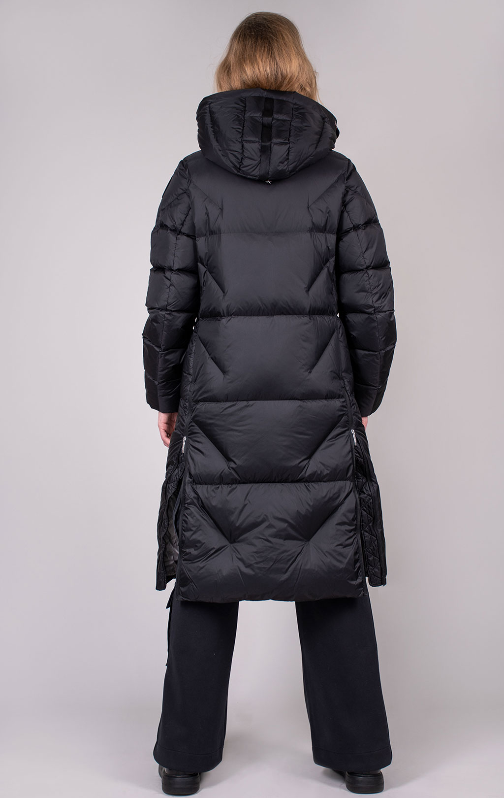 Женское пальто пуховое PARAJUMPERS LEONIE FW 25/26 black 