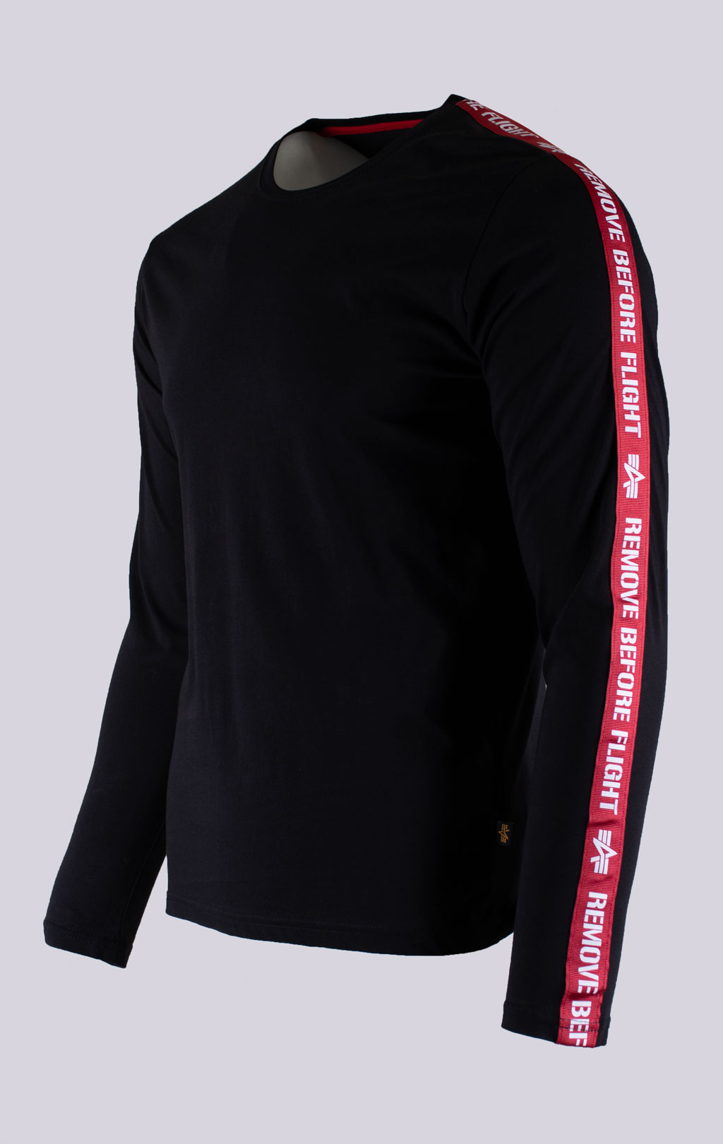 Лонгслив ALPHA INDUSTRIES RBF TAPE LS black 