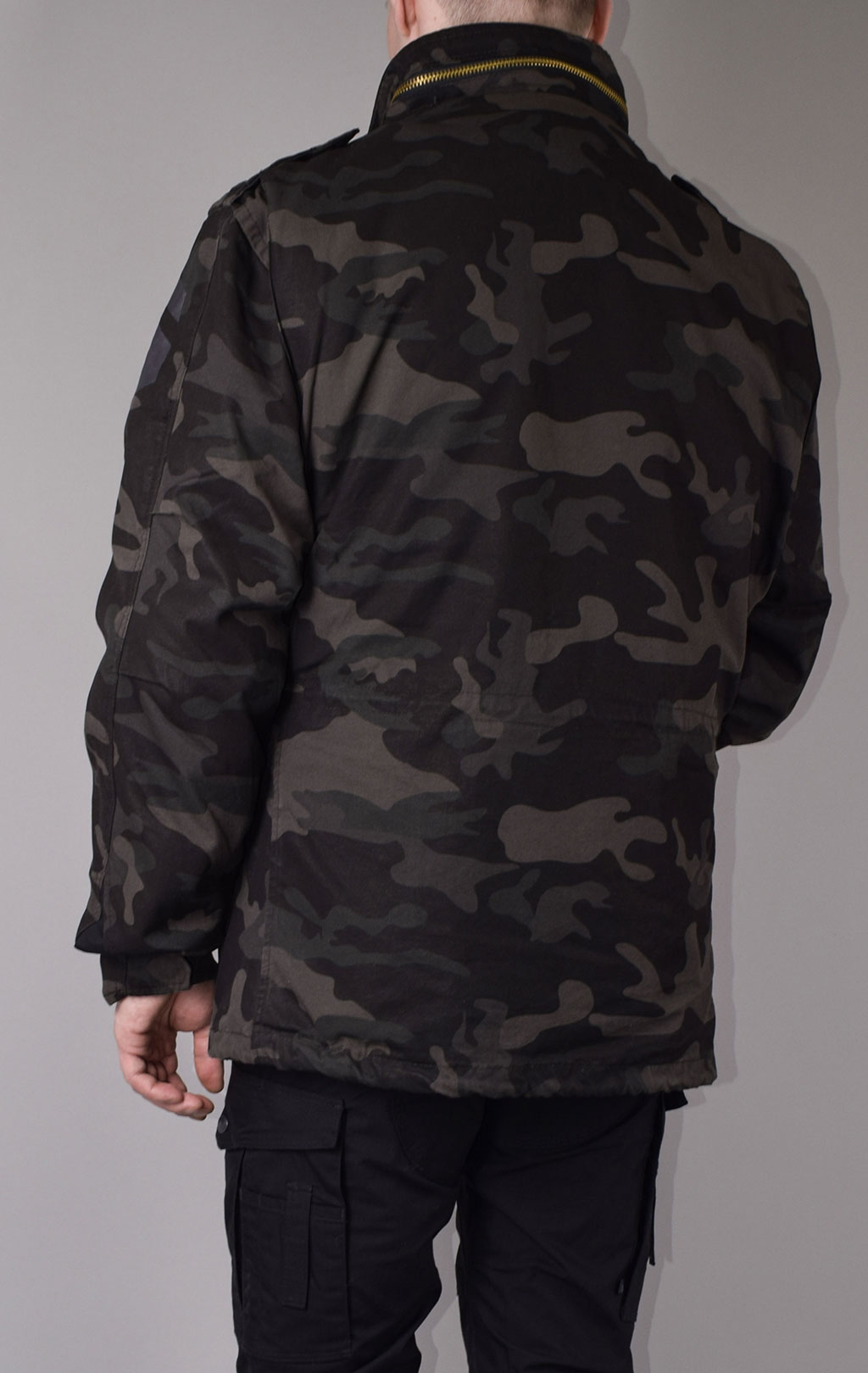 Куртка Surplus M-65 REGIMENT camo black 
