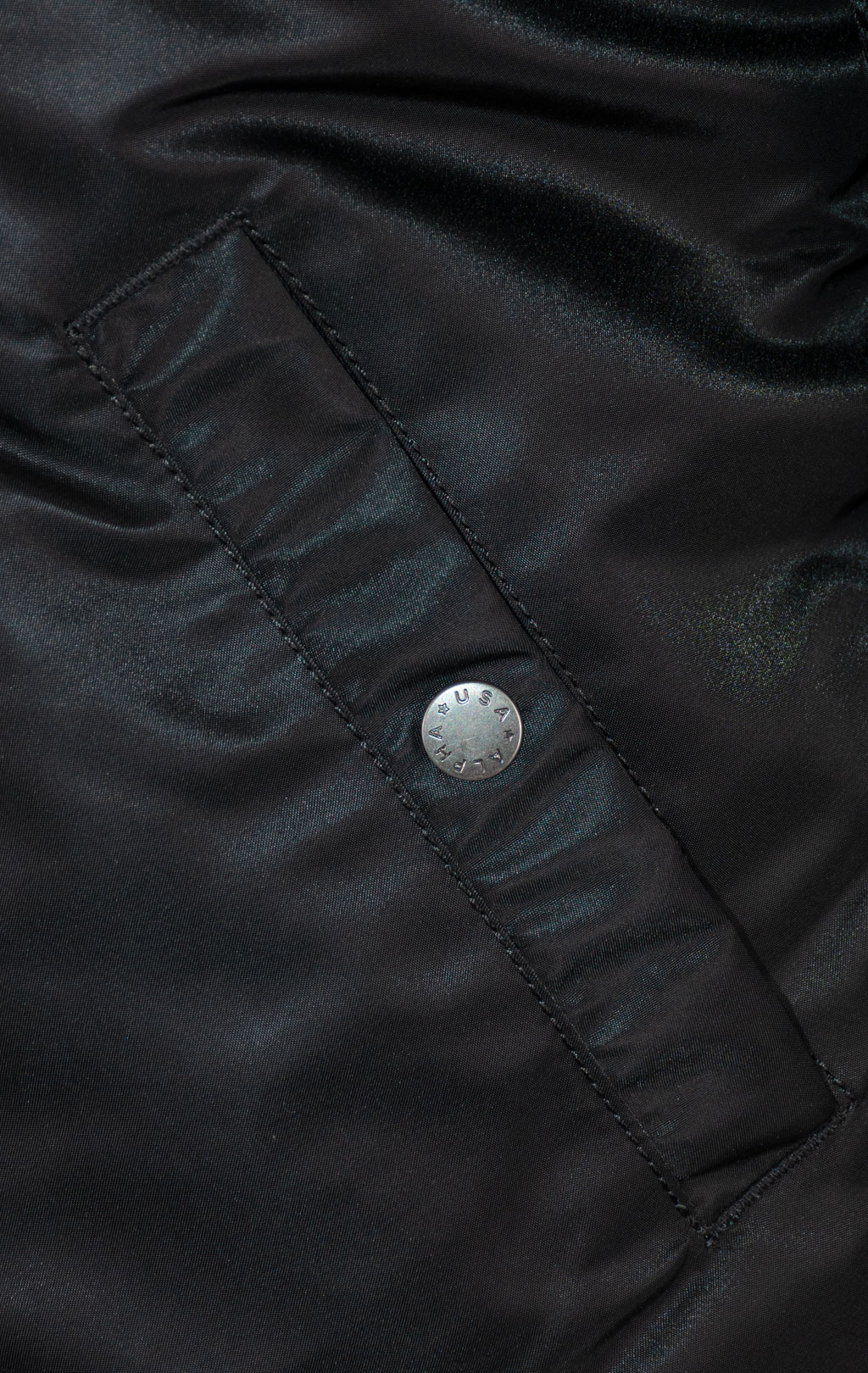 Куртка-бомбер лётная ALPHA INDUSTRIES MA-1 D-Tec black/black 