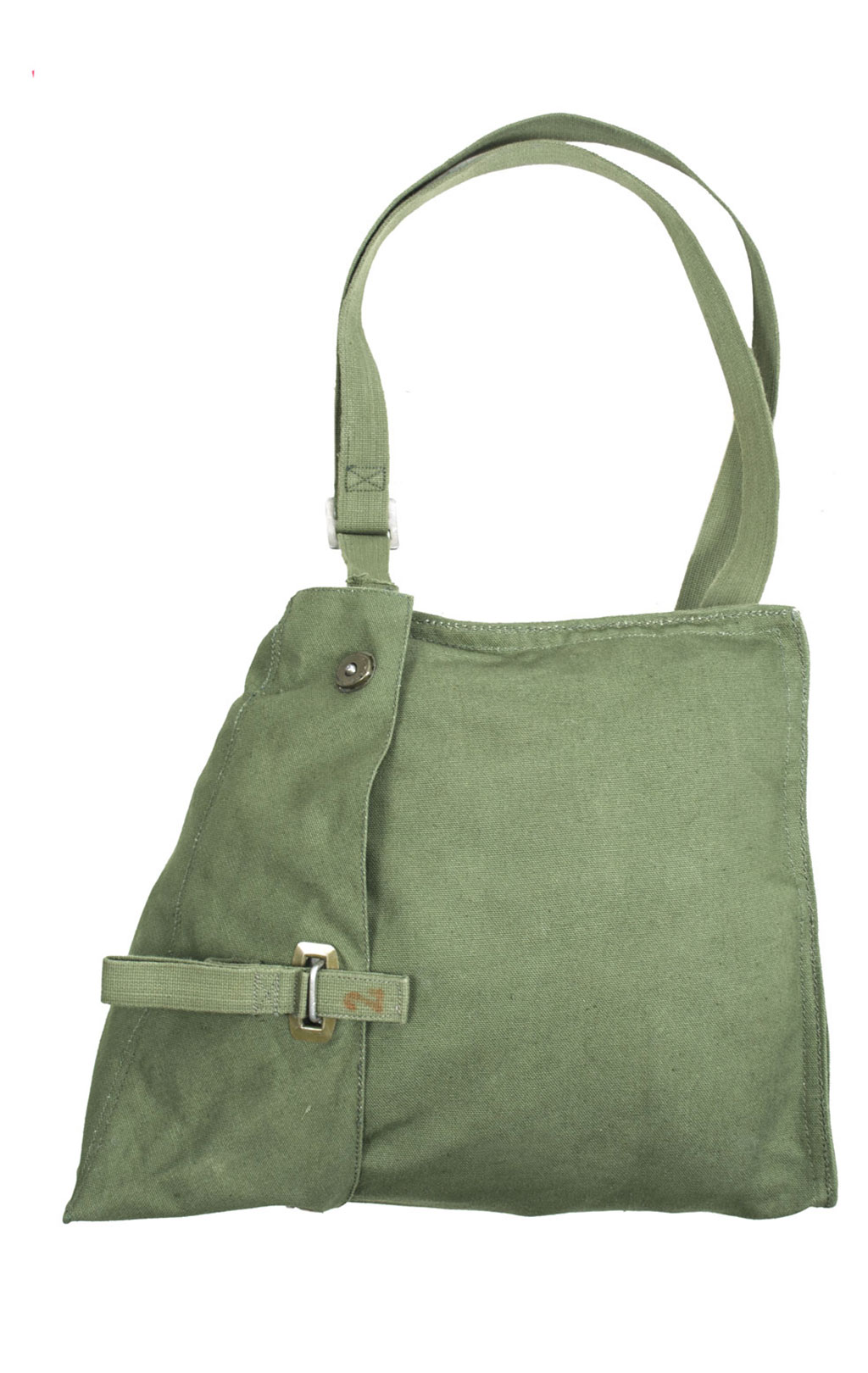 Сумка противогазная брезент 27x8x31 olive Чехия