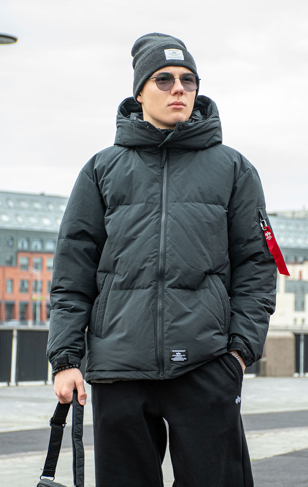 Куртка ALPHA INDUSTRIES PUFFER PARKA FW 25/26 black 