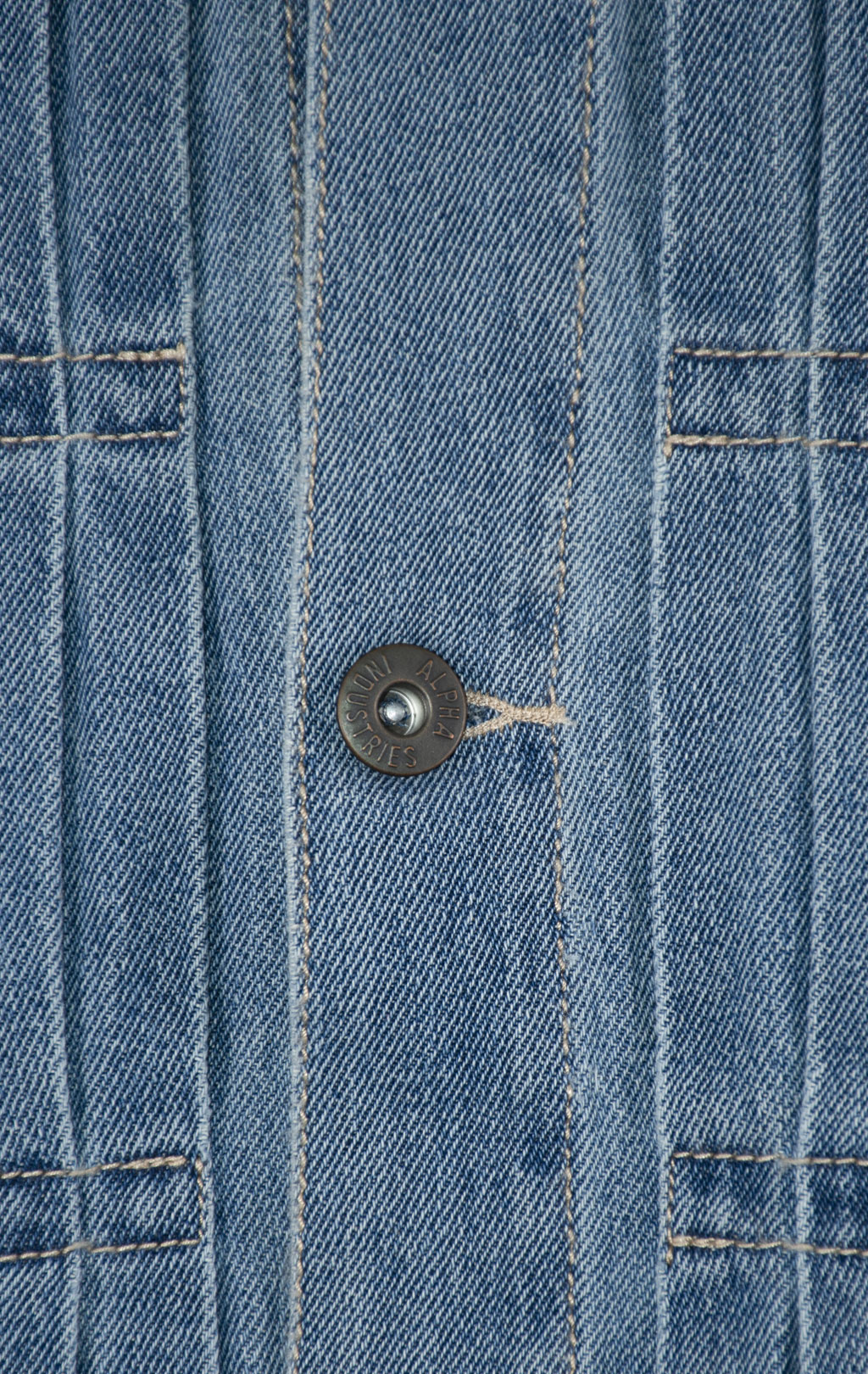 Ветровка ALPHA INDUSTRIES DENIM JACKET SS 25 m replica blue 