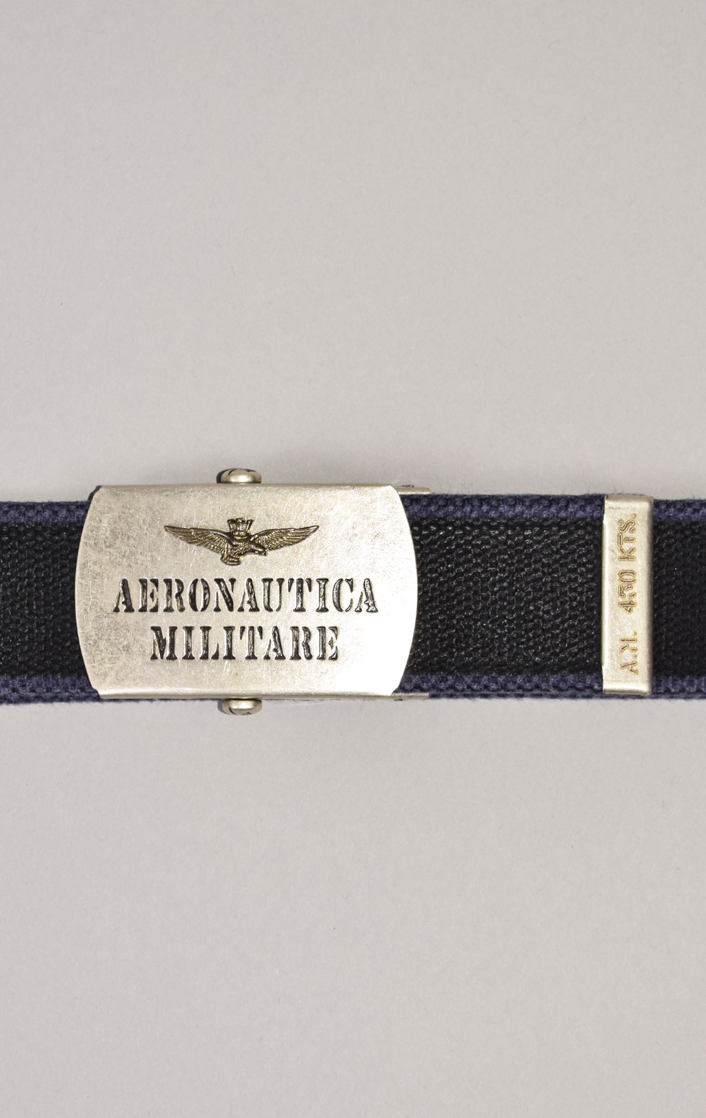Ремень тканевый AERONAUTICA MILITARE FW 22/23/IT blue navy (CI 285) 