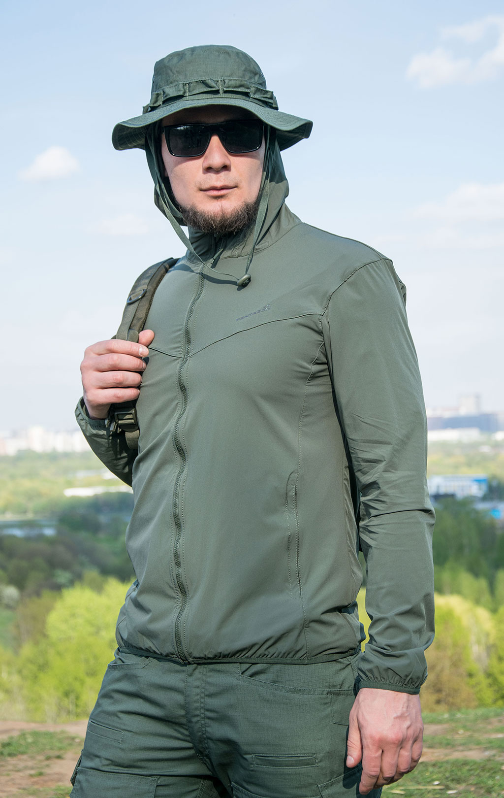 Ветровка Pentagon HELIOS SUN Soft Shell 06CG-camo green 02016 