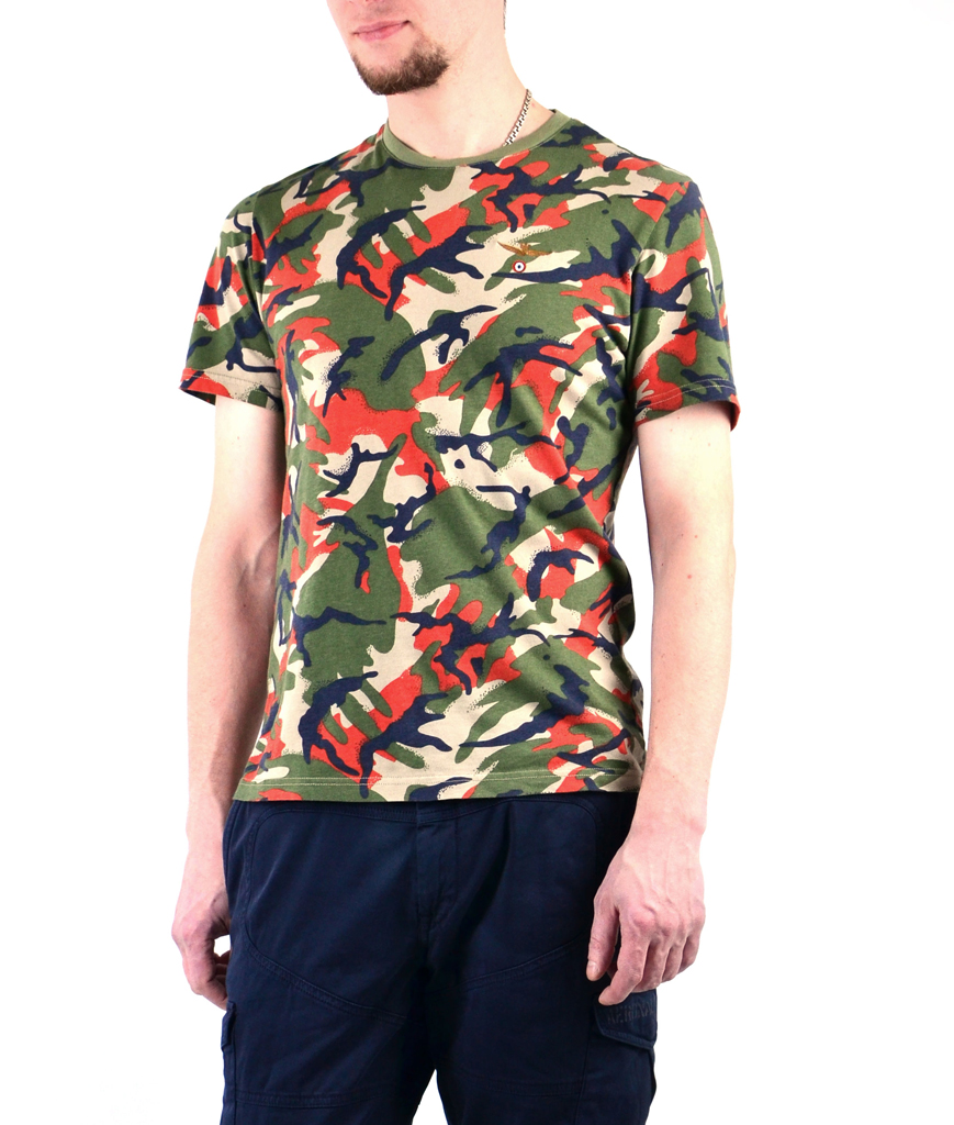 Футболка AERONAUTICA MILITARE camouflage (TS 1468) 