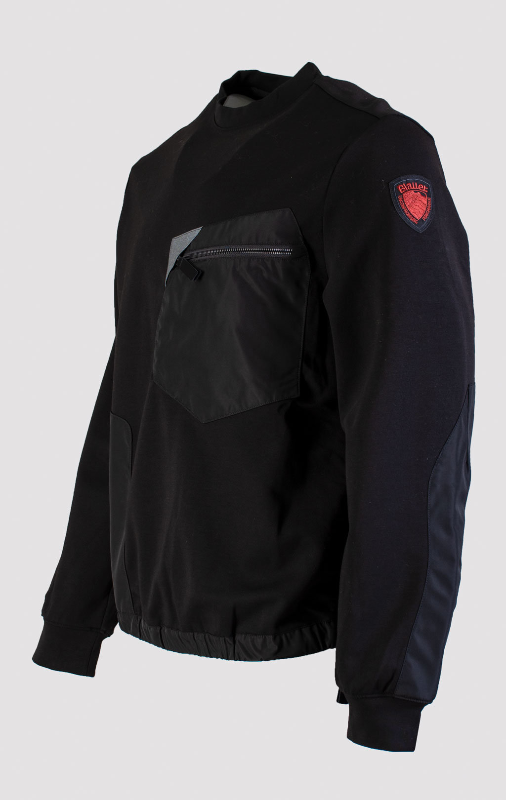 Свитшот BLAUER HOBSON TEC FLEECE FW 25/26 black (F03119) 