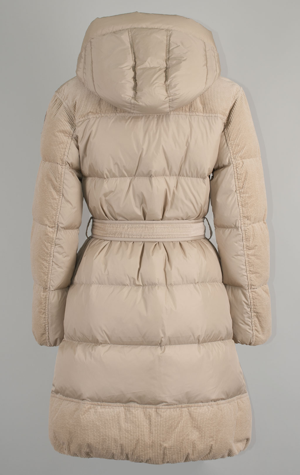 Женское пальто пуховое PARAJUMPERS INTERSTELLAR вельвет FW 24/25 sun kissed 
