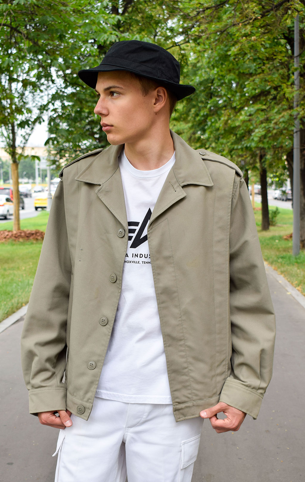Китель армейский C.S.V. khaki Франция