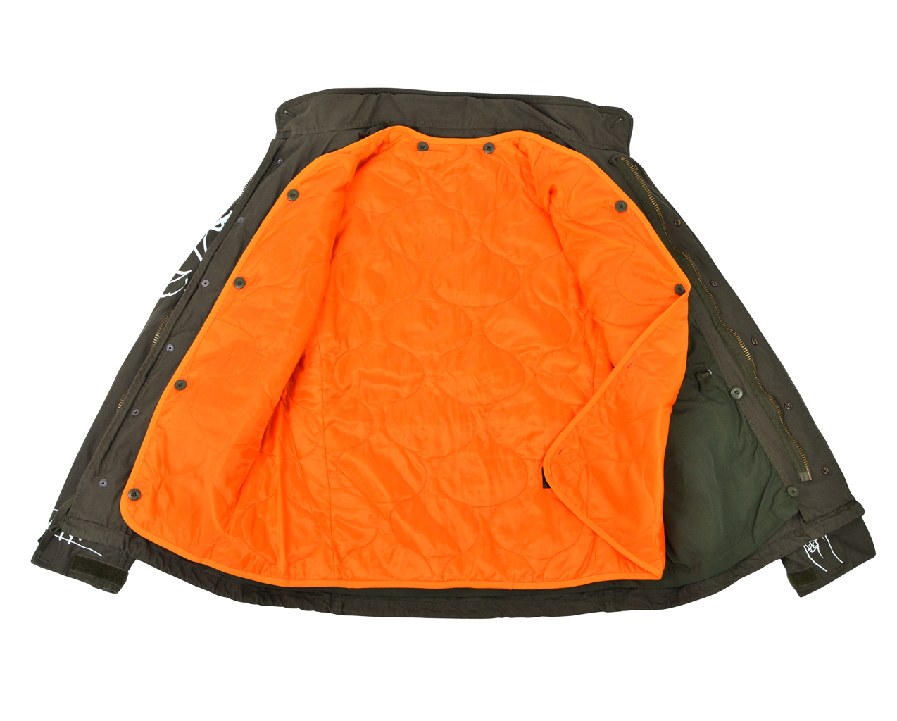 Ветровка ALPHA INDUSTRIES FREEDOM M-65 с подстёжкой olive 
