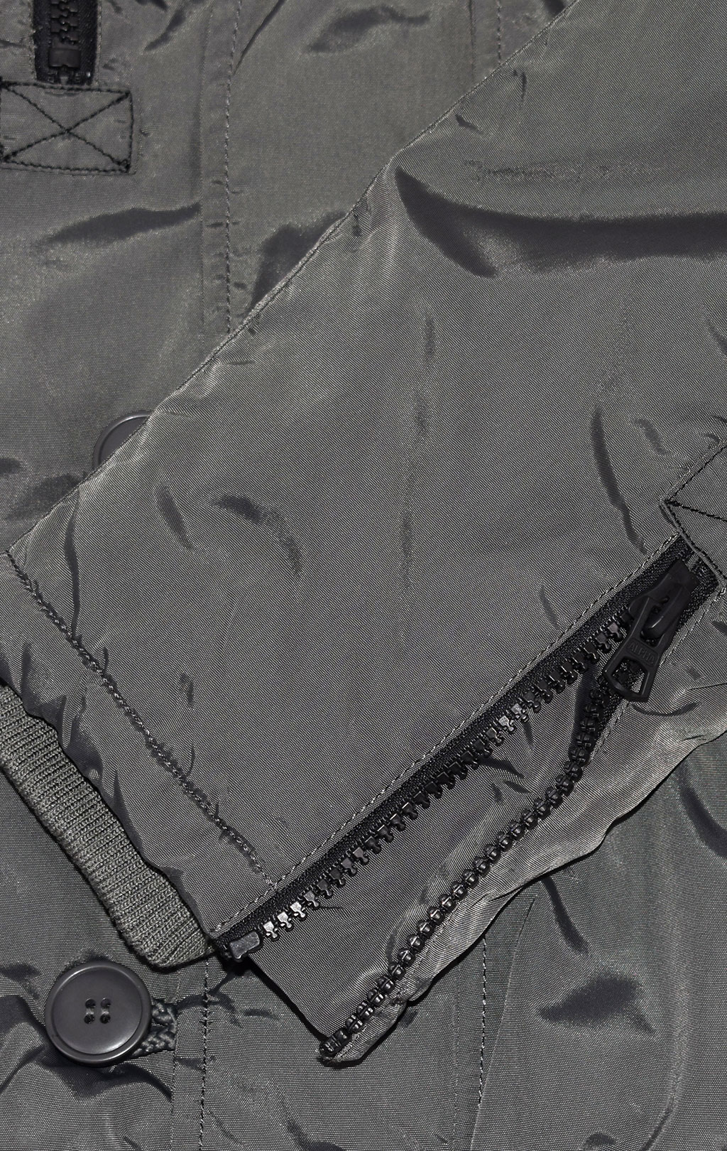 Аляска короткая ALPHA INDUSTRIES N-2B PPS grey black 