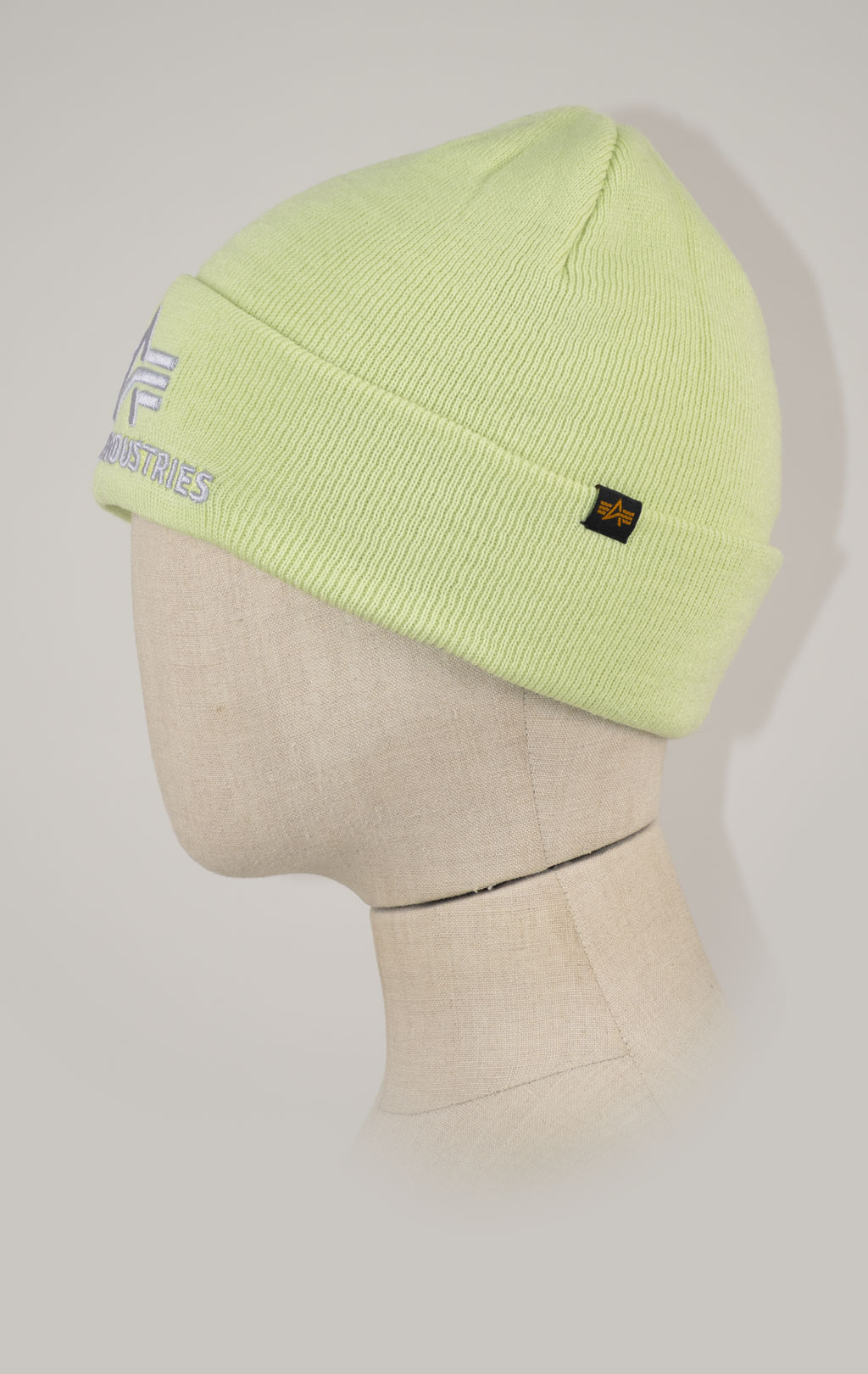 Шапка ALPHA INDUSTRIES 3D BEANIE arctic lime 