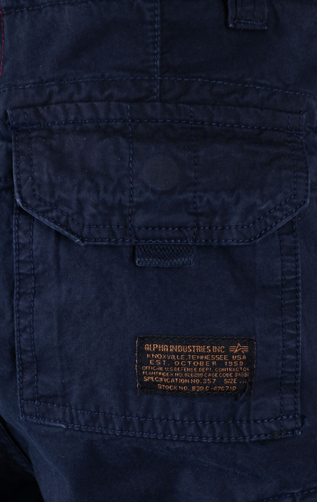 Шорты карго ALPHA INDUSTRIES JET rep. blue 