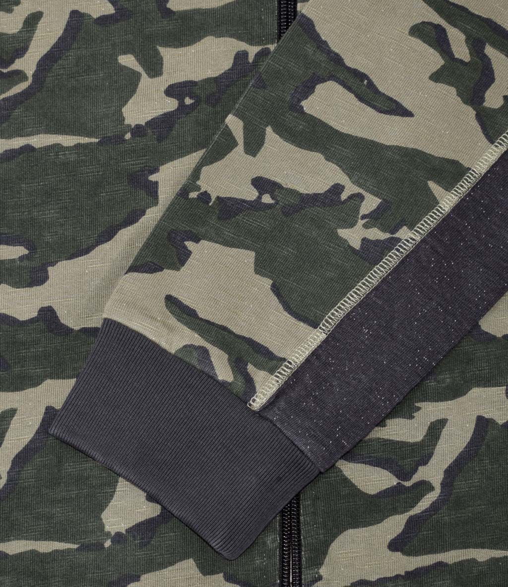 Толстовка AERONAUTICA MILITARE SS 20/IN camouflage/rosso/blue navy (FE 1489) 