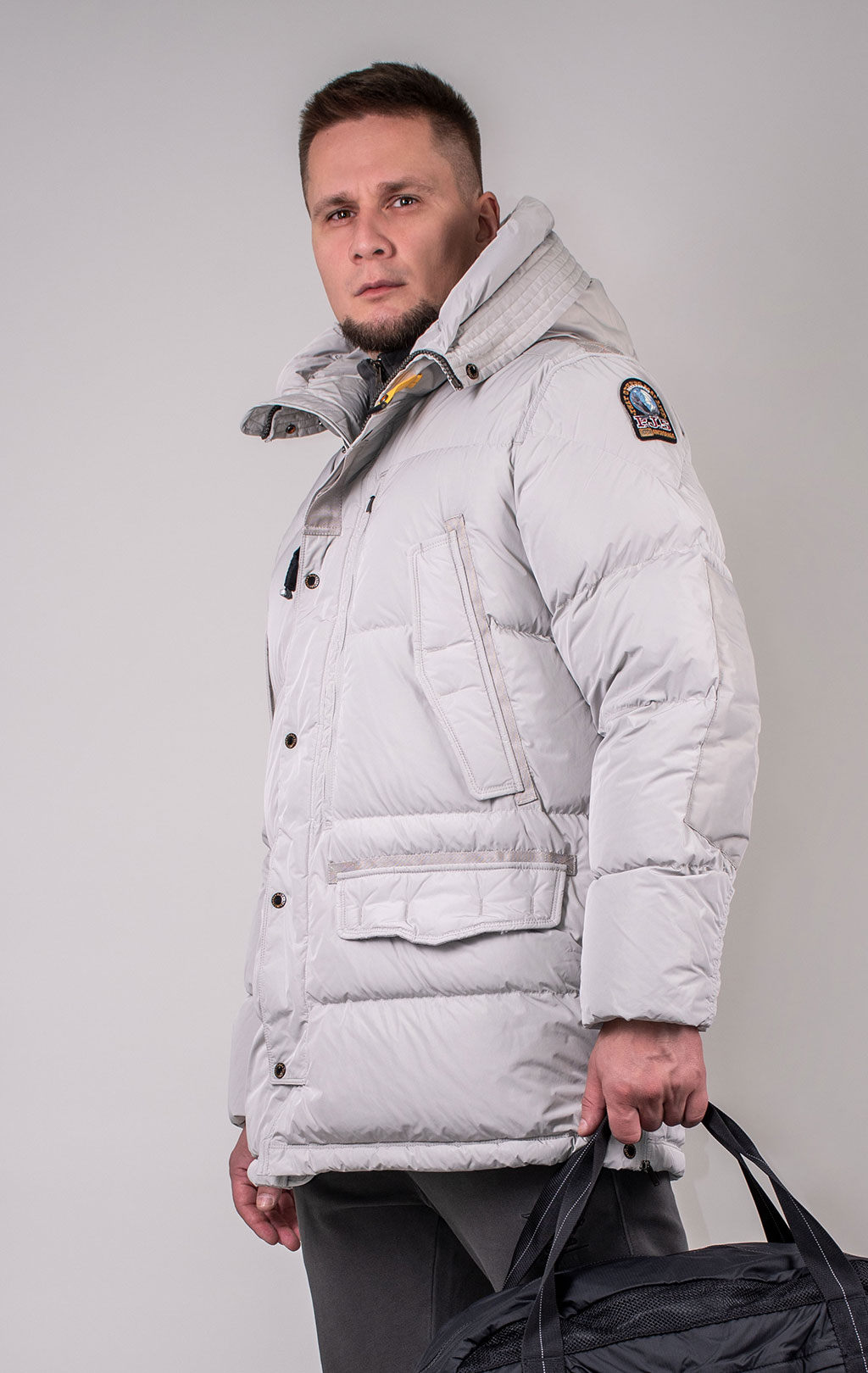 Аляска пуховая PARAJUMPERS HARRASEEKET FW 24/25 pelican 