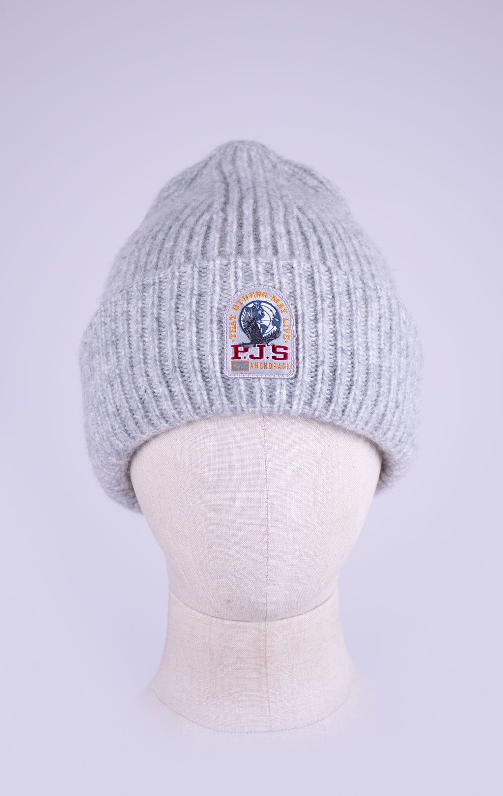 Шапка вязаная PARAJUMPERS MOONEYE HAT FW 26/27 chateau grey 