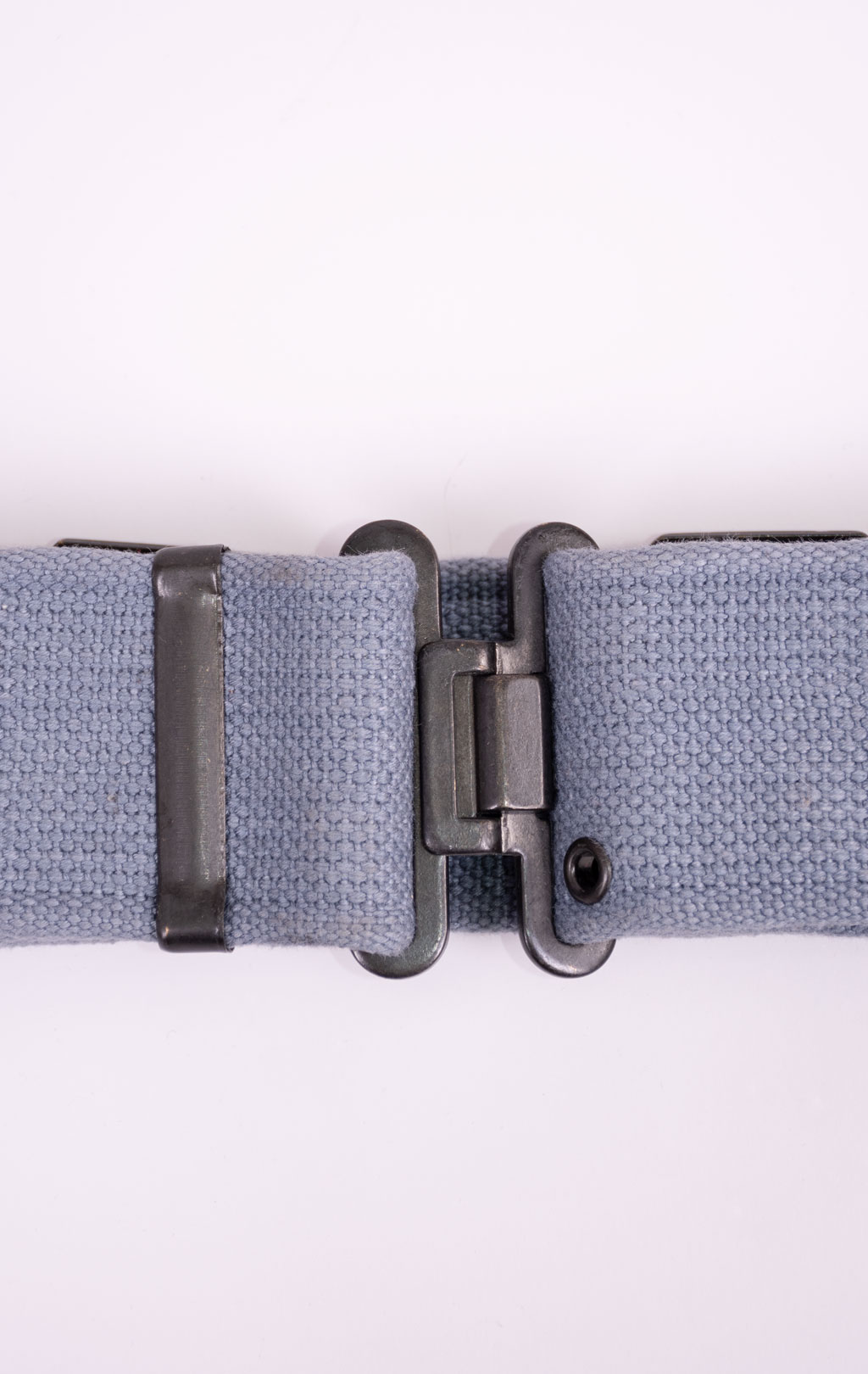 Ремень пистолетный брезент Black Buckle grey б/у Италия