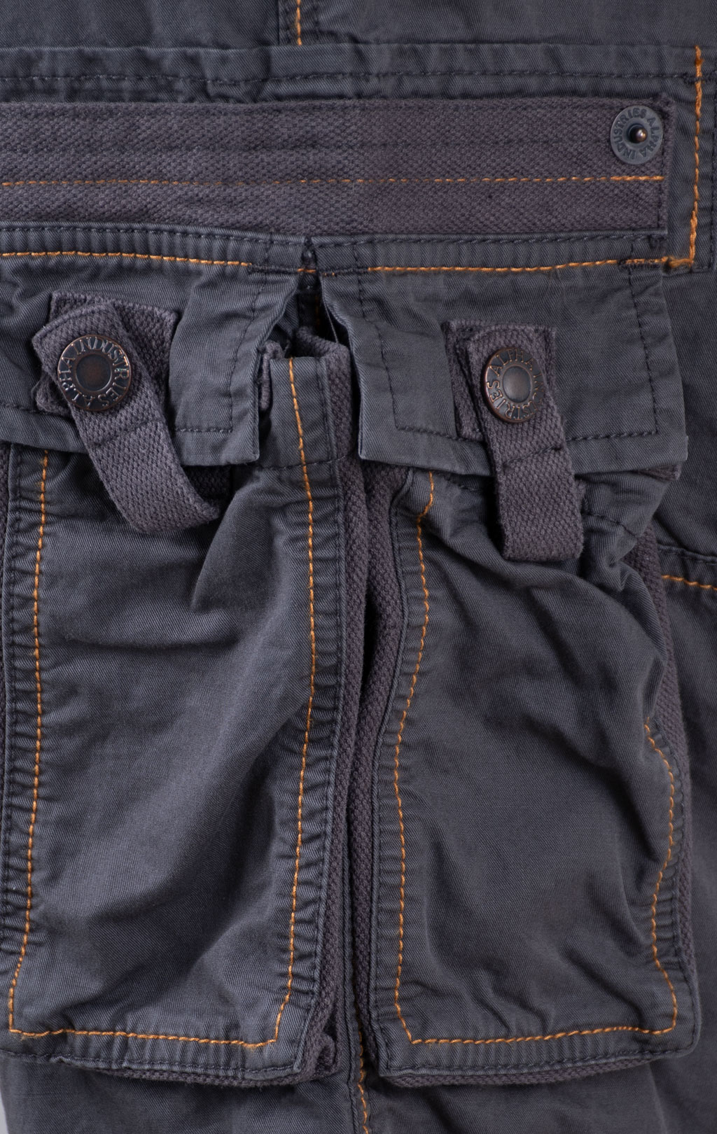 Шорты карго ALPHA INDUSTRIES TERMINAL grey black 