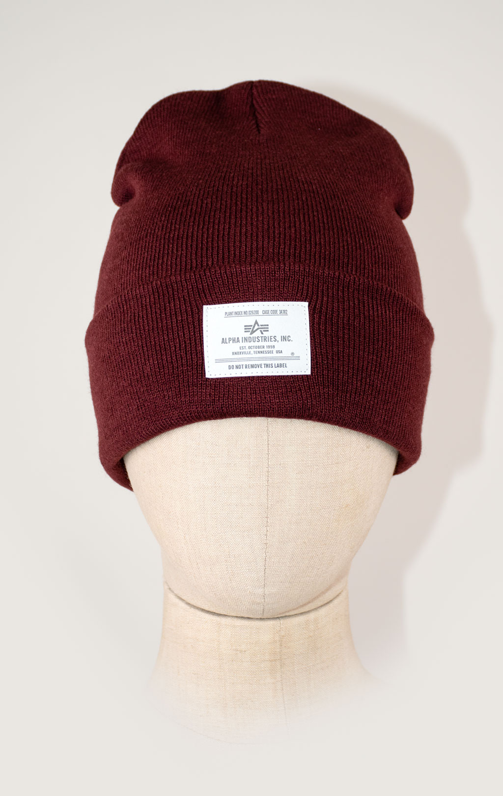 Шапка ALPHA INDUSTRIES ESSENTIAL BEANIE FW 25/26 cedar red 