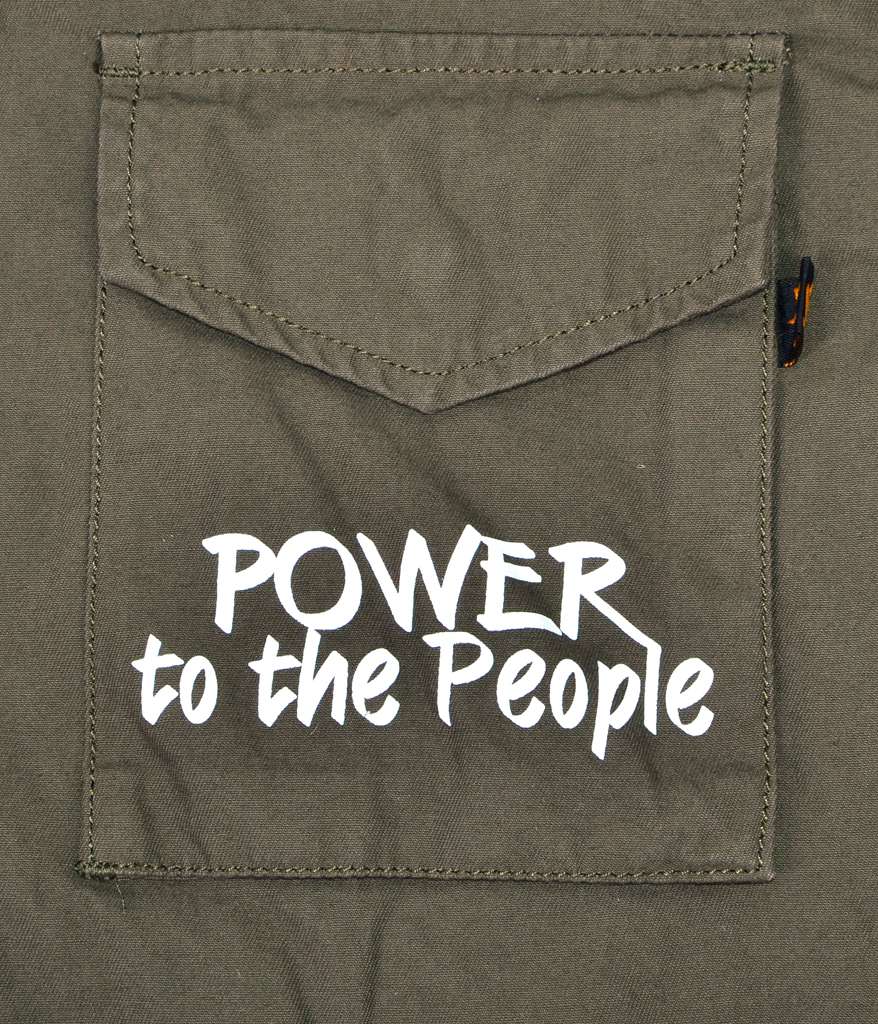 Ветровка ALPHA INDUSTRIES FREEDOM M-65 с подстёжкой olive 