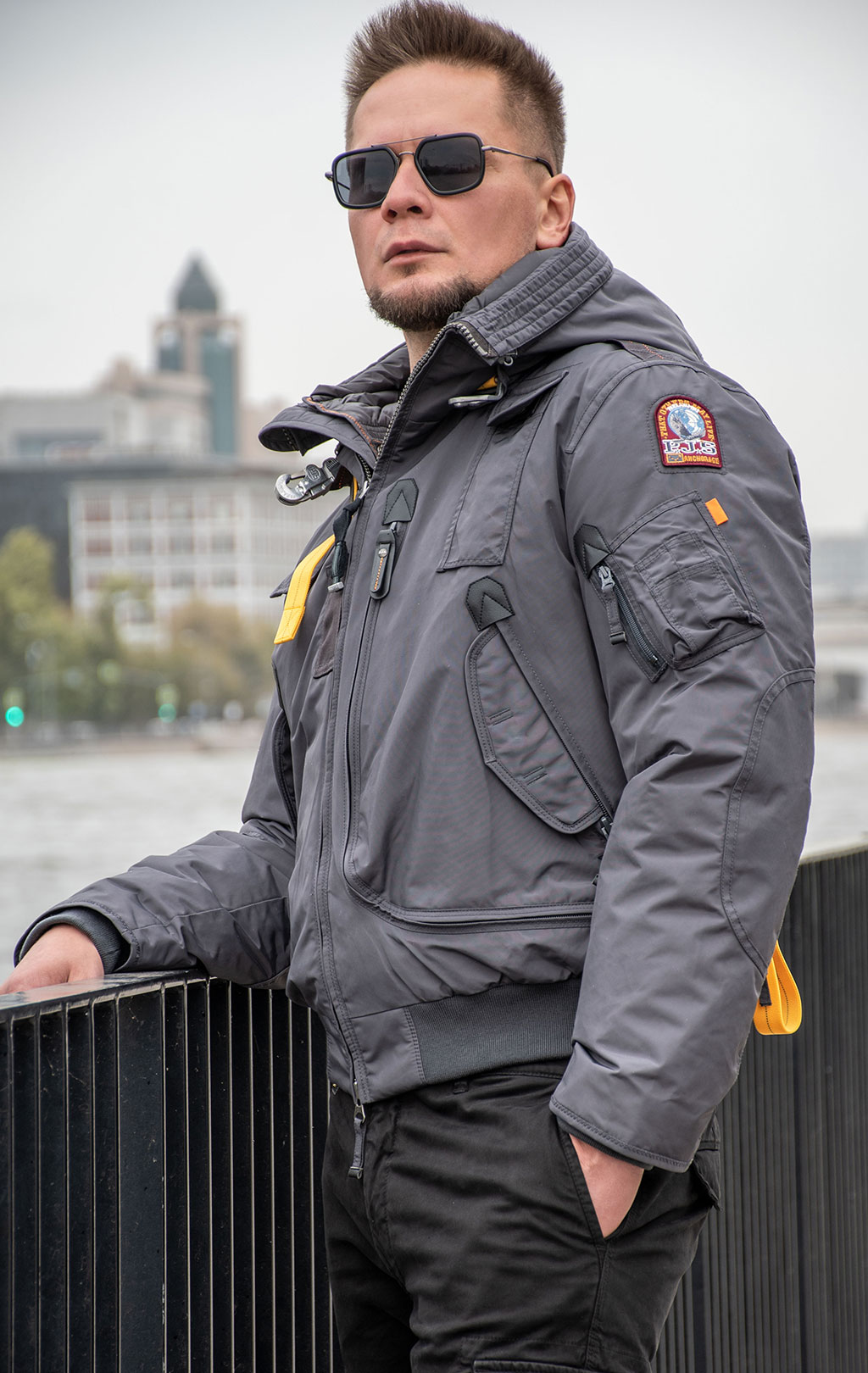 Аляска-пуховик PARAJUMPERS GOBI FW 25/26 phantom 