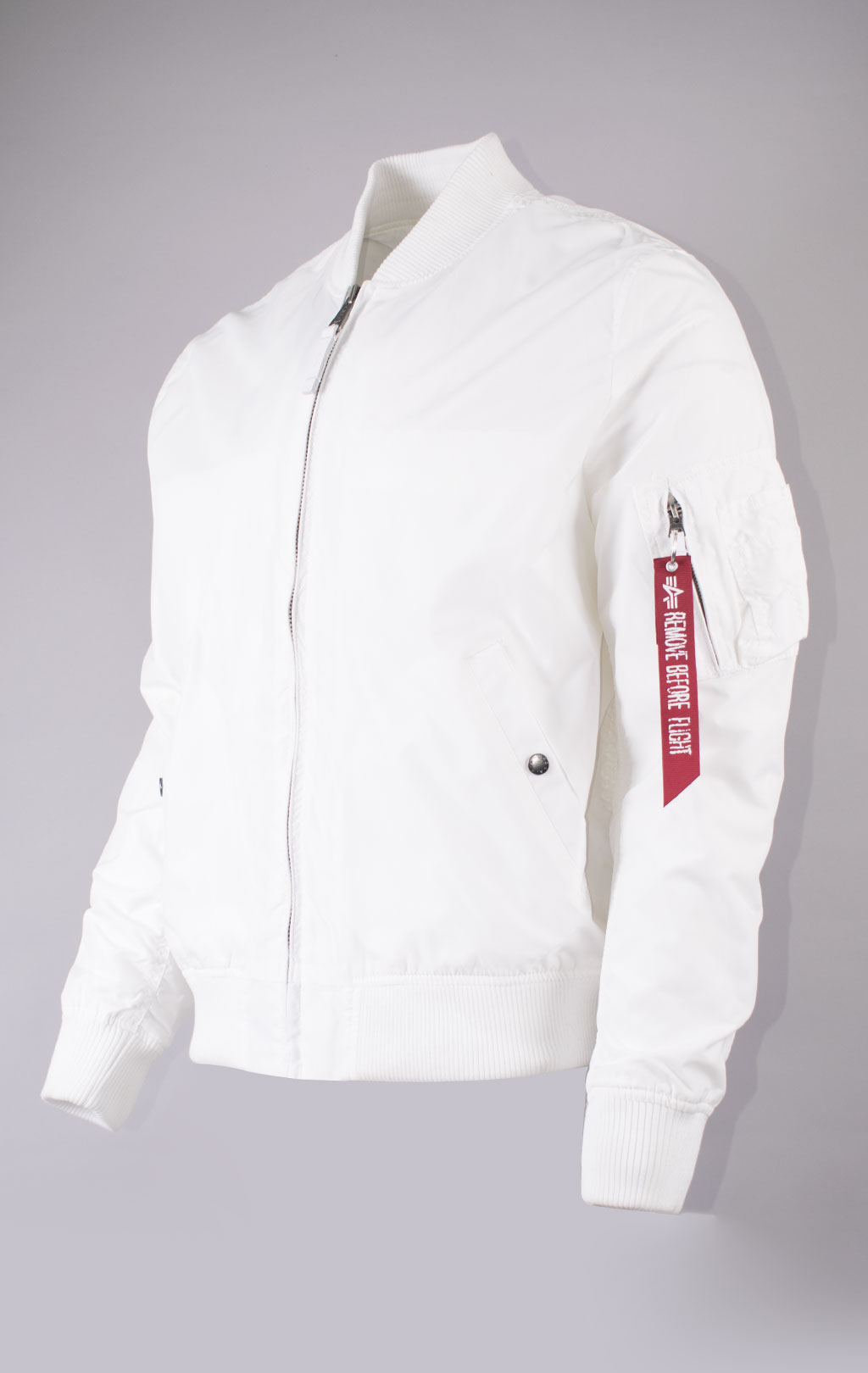 Ветровка-бомбер ALPHA INDUSTRIES MA-1 TT white 