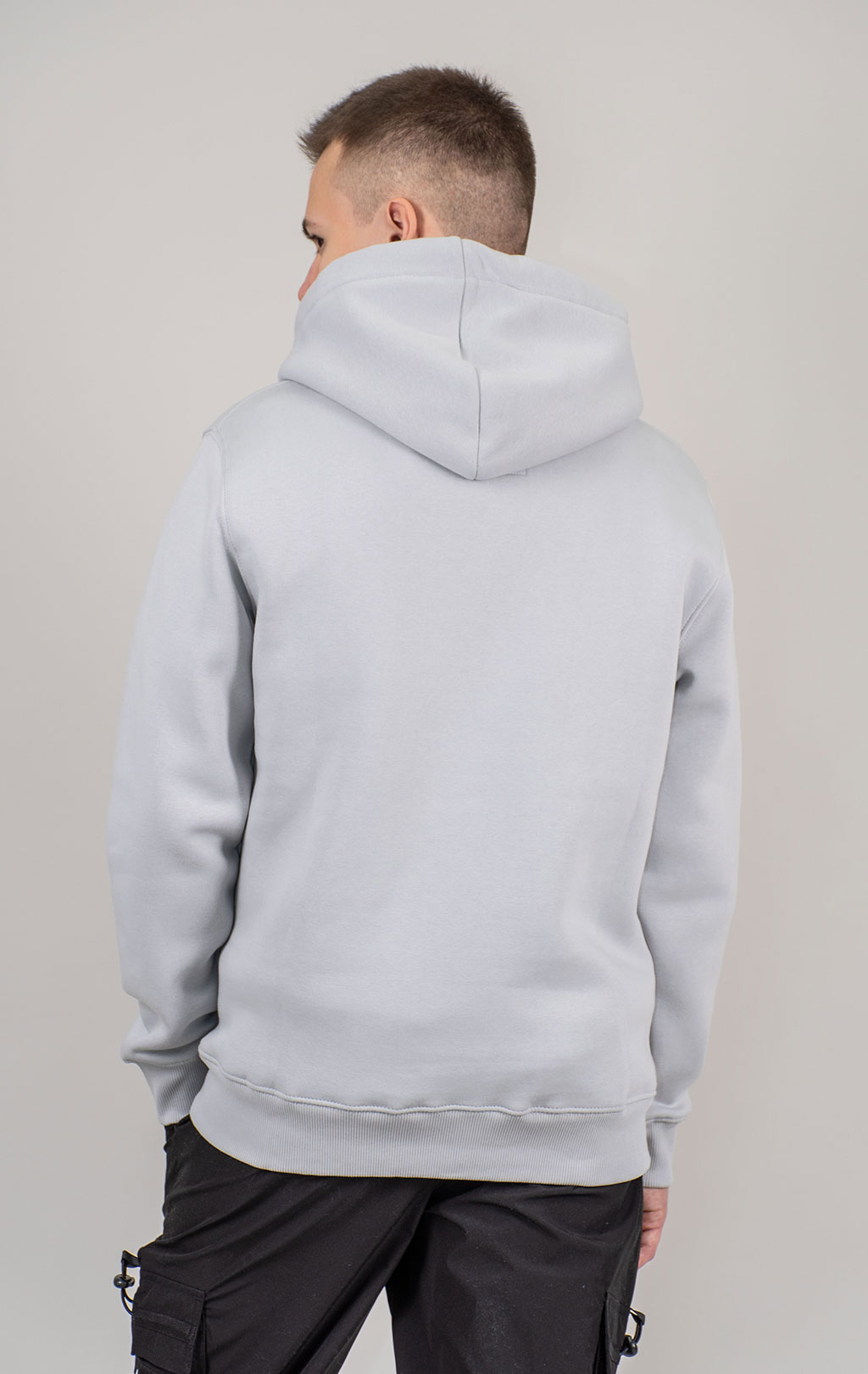 Толстовка ALPHA INDUSTRIES BASIC HOODY pastel grey 