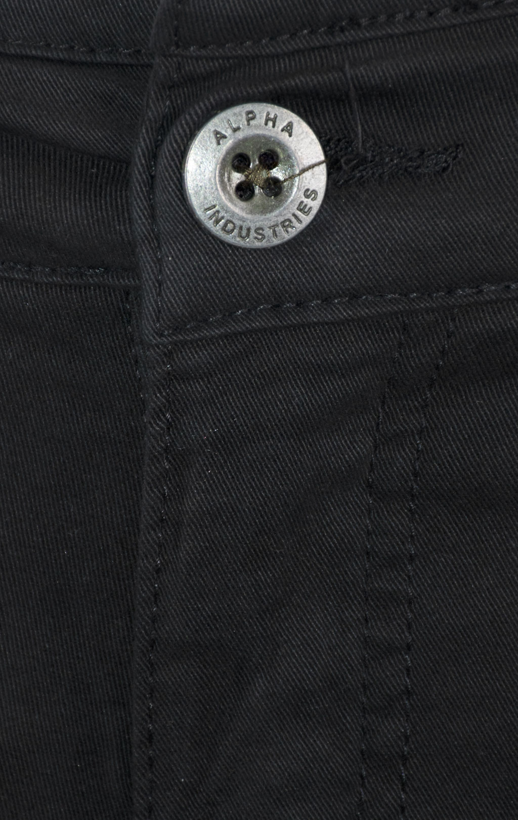 Брюки-карго ALPHA INDUSTRIES PETROL PATCH black 