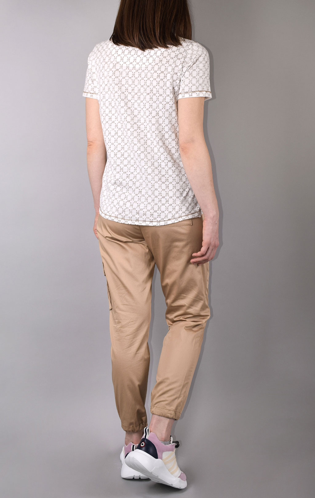 Женская футболка AERONAUTICA MILITARE SS 20/PT bianco (TS 1741) 