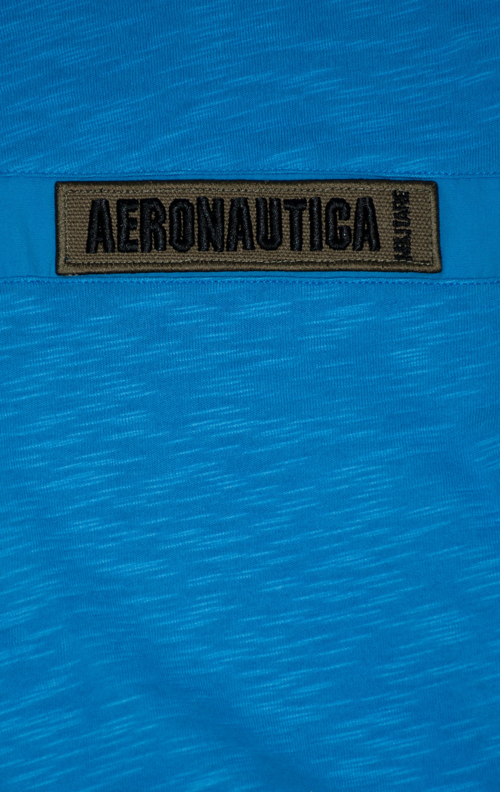 Футболка-поло AERONAUTICA MILITARE SS 25 m/TR brilliant blue (PO 1865) 