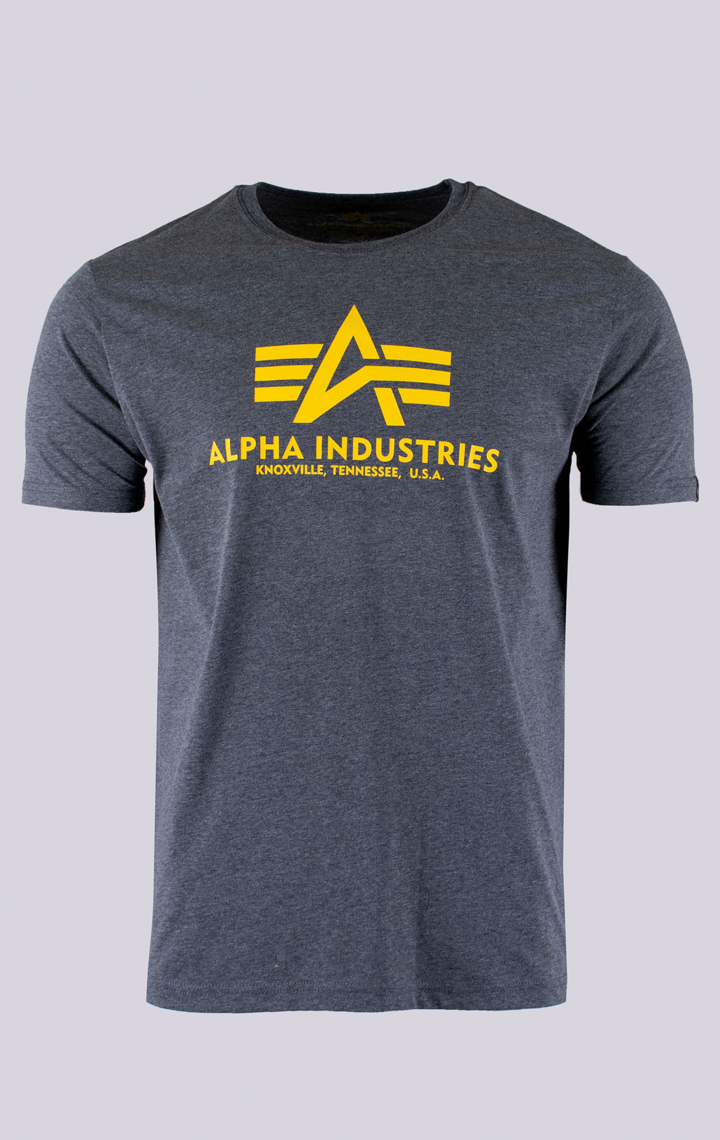 Футболка ALPHA INDUSTRIES BASIC T charcoal heather 