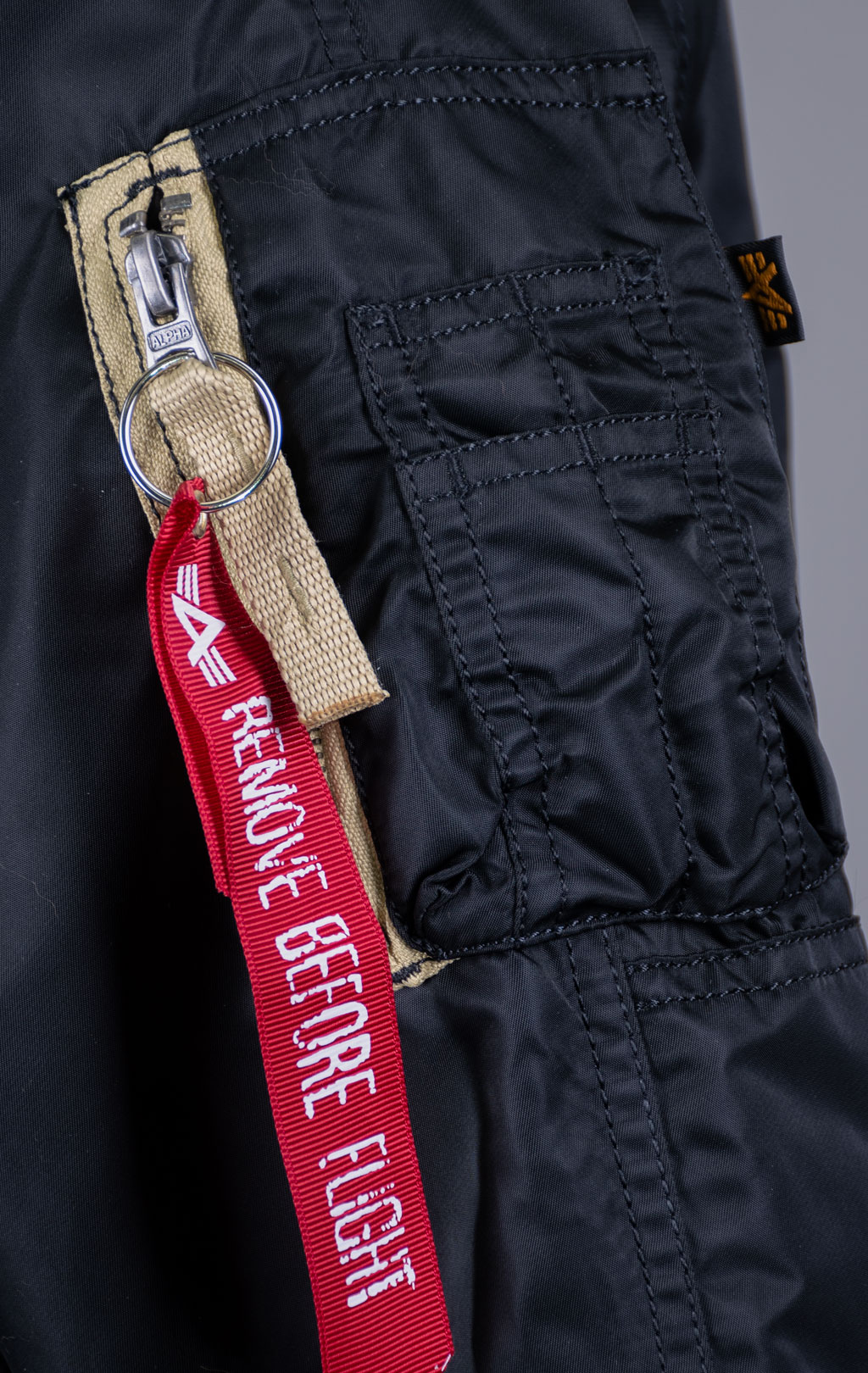 Аляска ALPHA INDUSTRIES ART VF N-3B натур. мех black 