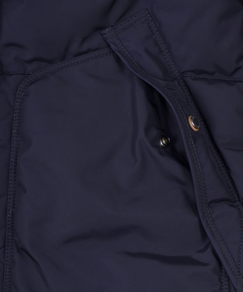 Женская куртка-пуховик PARAJUMPERS LONG BEAR navy 