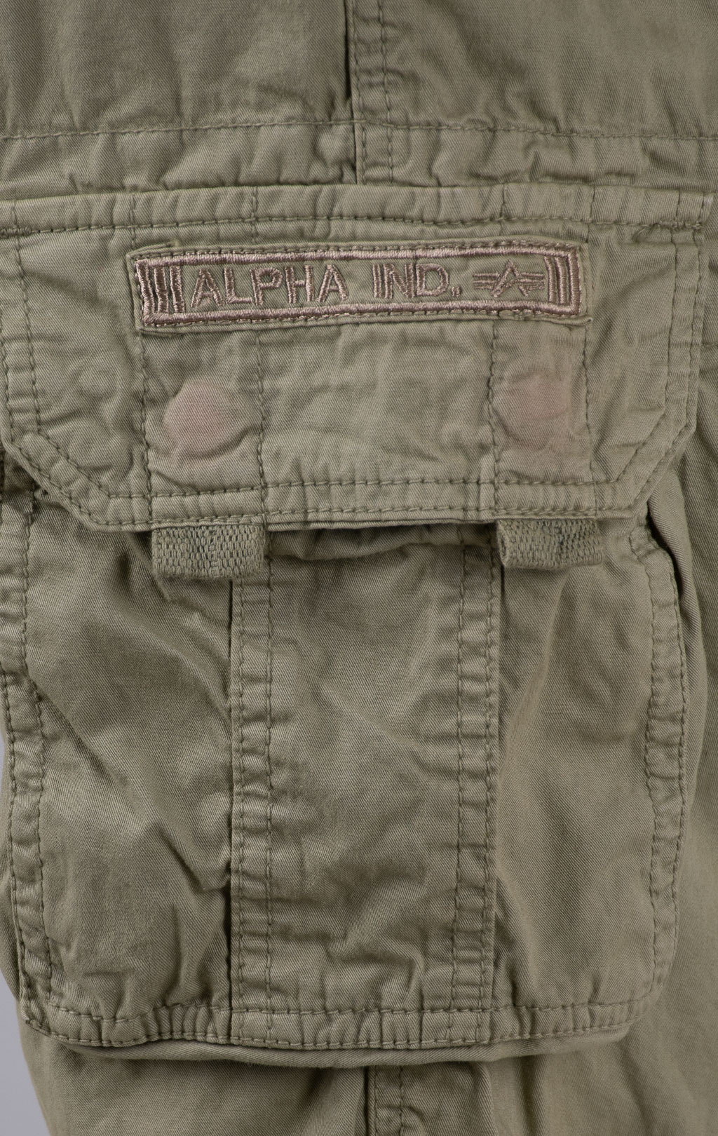 Шорты карго ALPHA INDUSTRIES JET light olive 