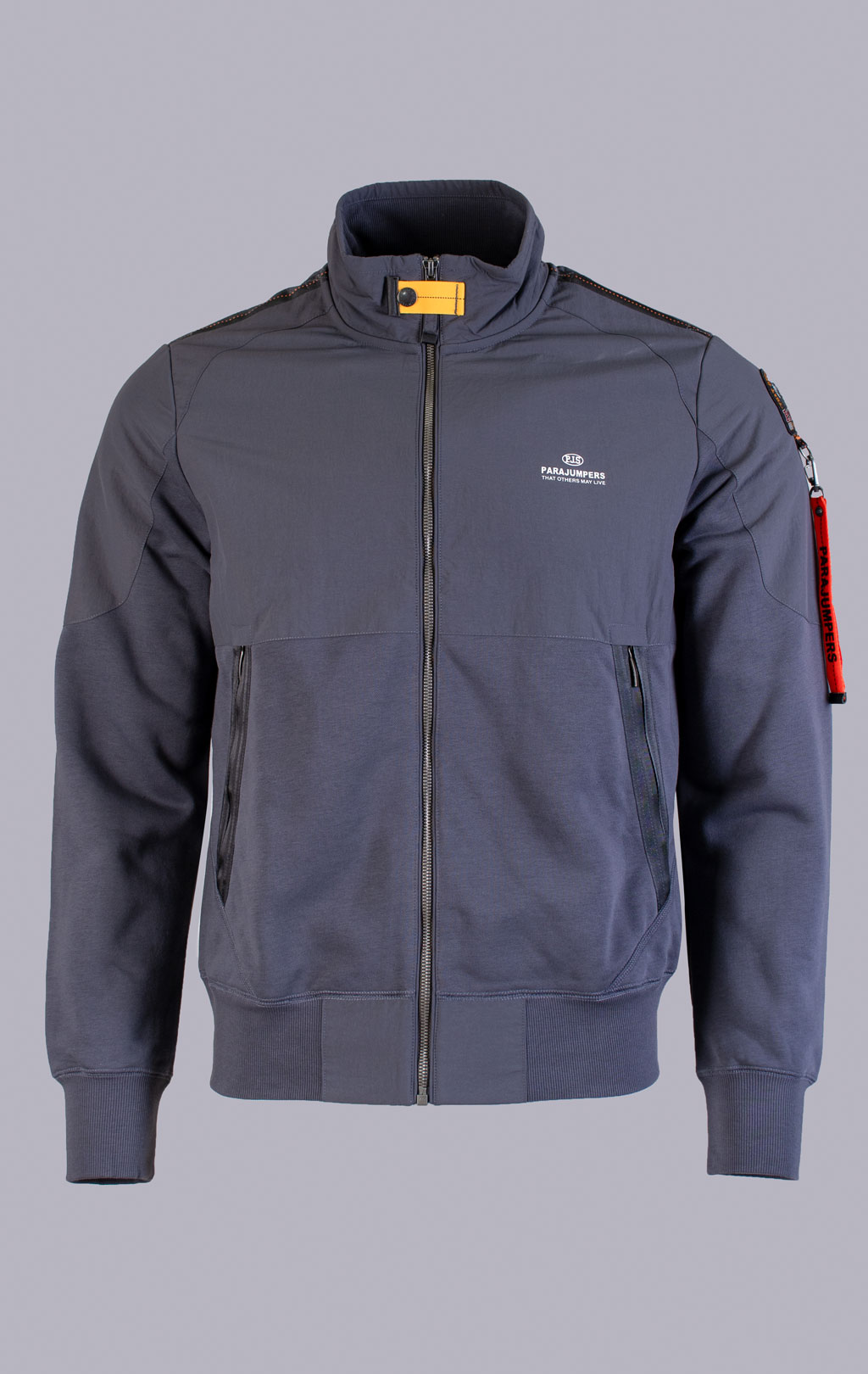 Толстовка комбинированная PARAJUMPERS JANGO FW 25/26 phantom 