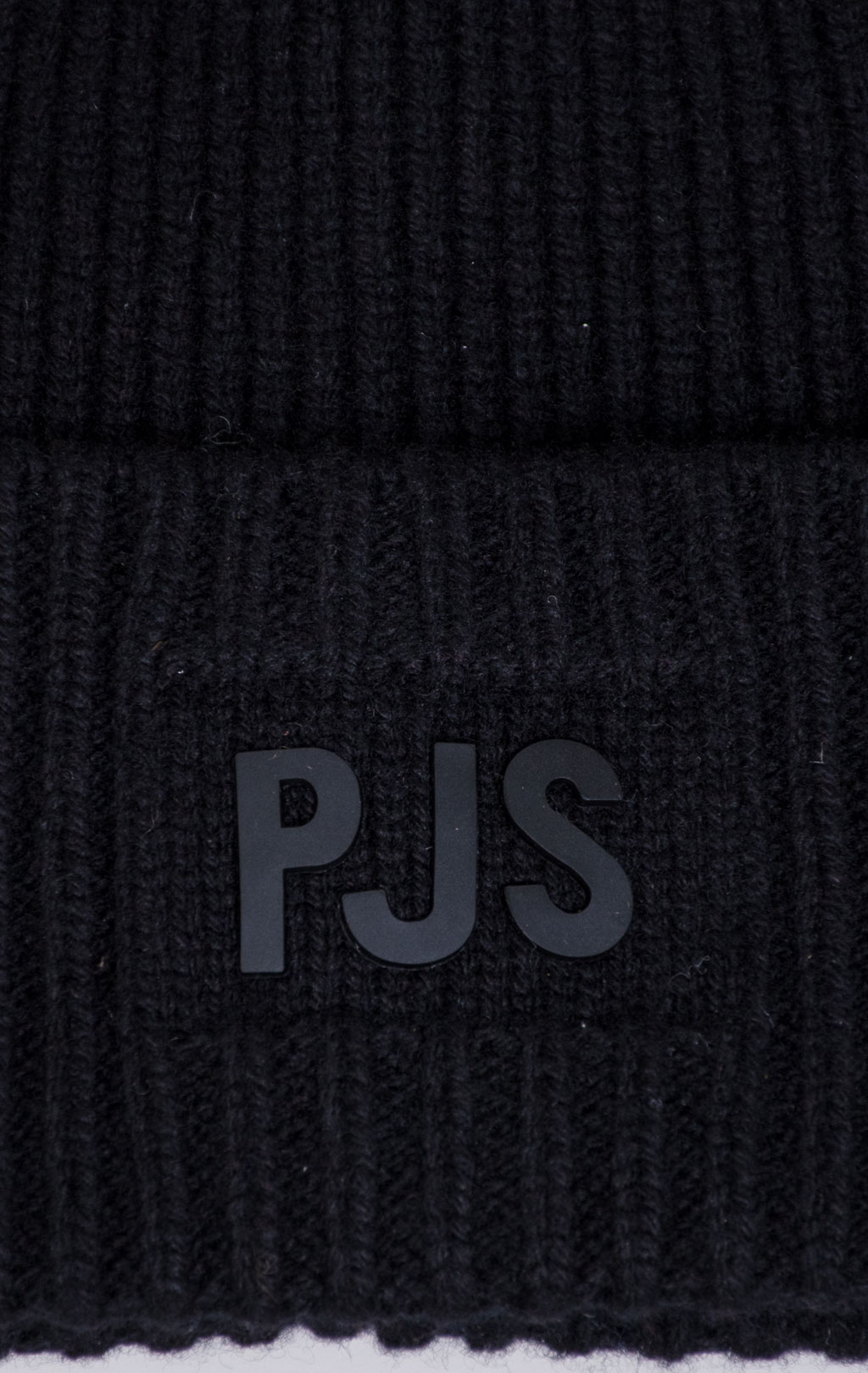 Шапка вязаная PARAJUMPERS PJS HAT FW 25/26 black 