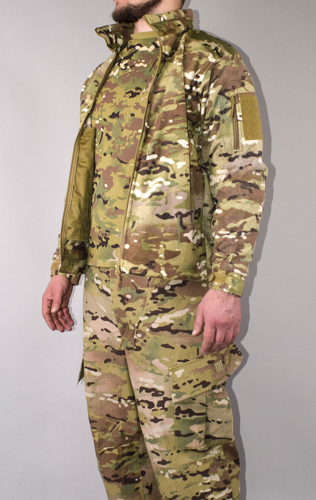 Куртка Mil-Tec DELTA флис multicam 