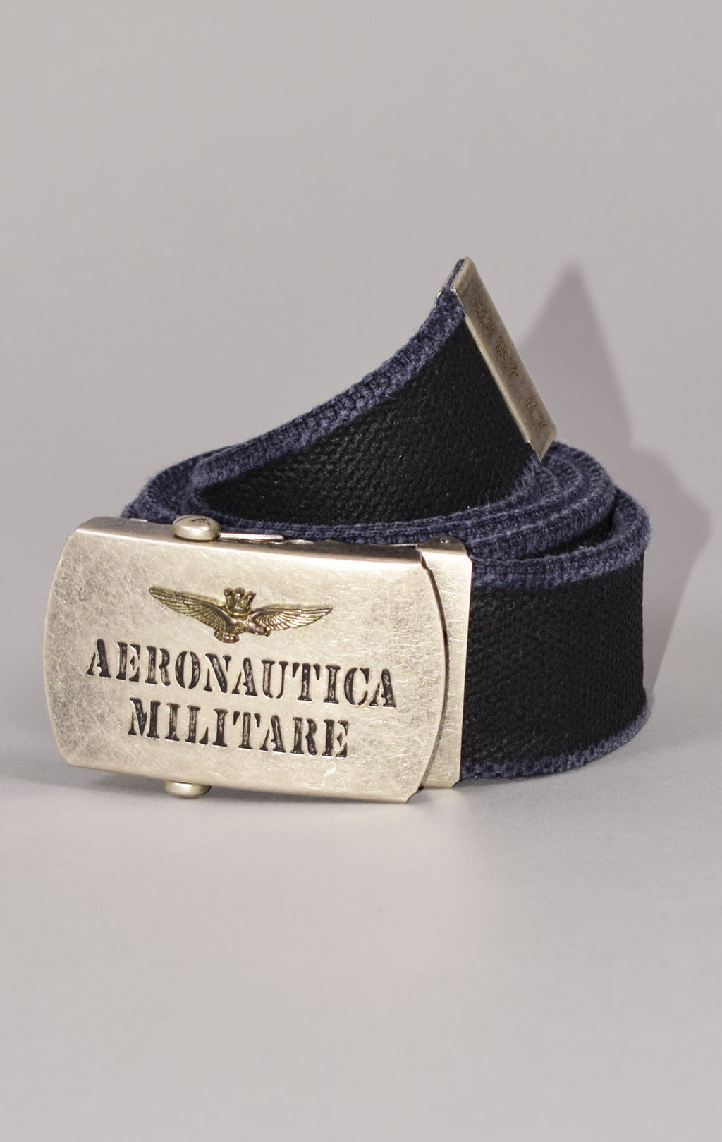 Ремень тканевый AERONAUTICA MILITARE FW 22/23/IT blue navy (CI 285) 