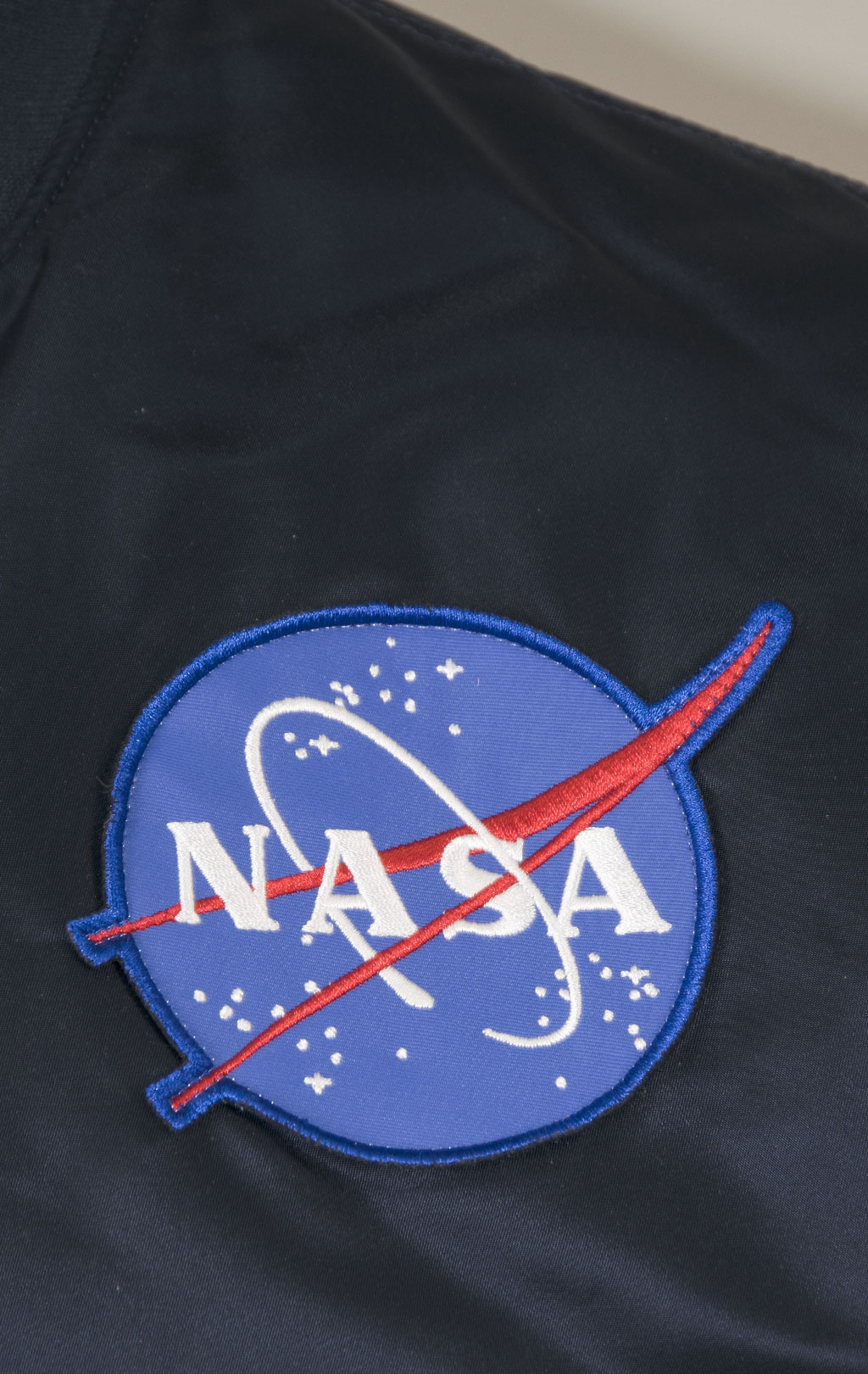 Бомбер ALPHA INDUSTRIES MA-1 original fit NASA rep. blue 