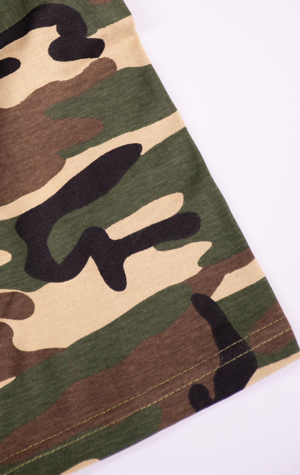 Детская футболка 100% cotton camo woodland 