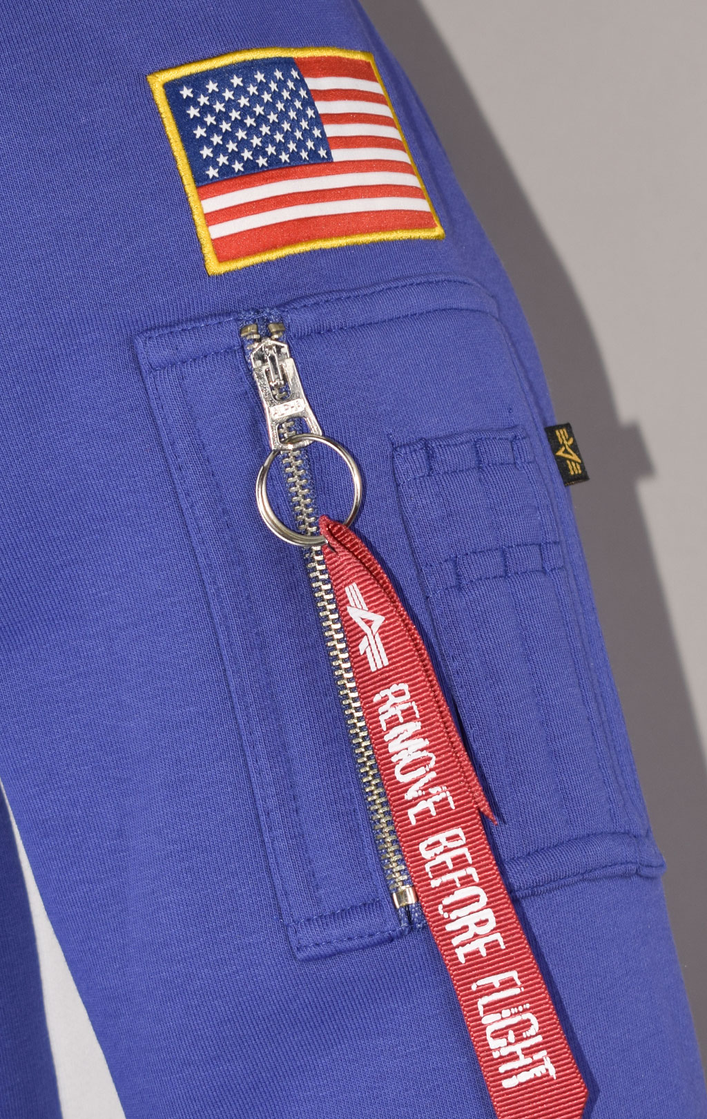 Толстовка ALPHA INDUSTRIES NASA SPACE CAMP HOODY nautical blue 