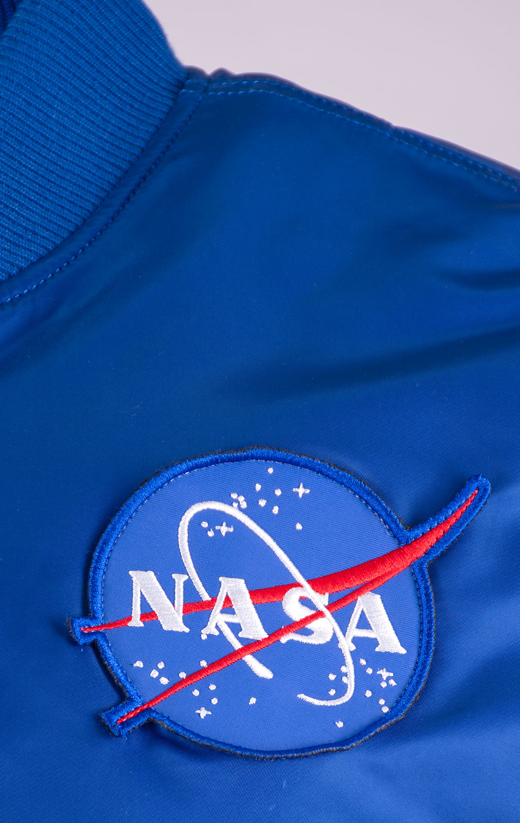 Бомбер ALPHA INDUSTRIES MA-1 VF NASA NASA blue 
