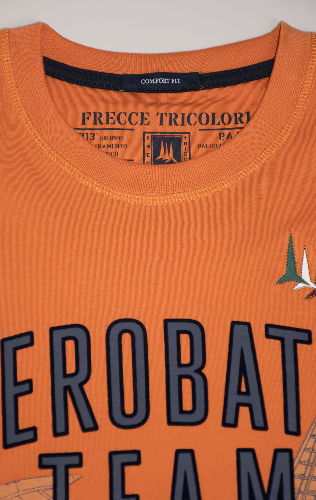 Футболка AERONAUTICA MILITARE SS 24/BD carrot orange (TS 2219) 