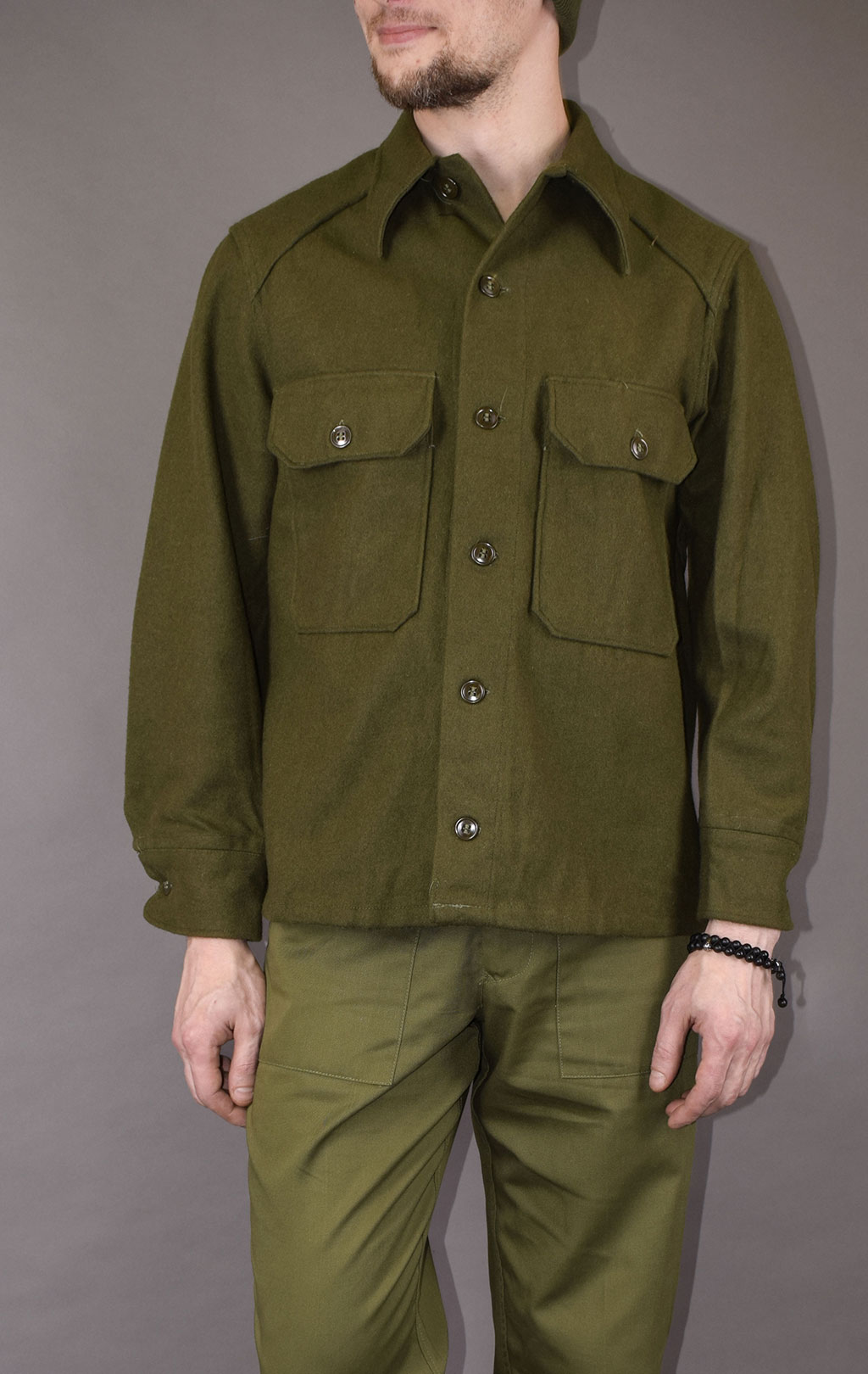 Рубашка M-51 шерсть85%/нейлон15% Korean War Era США