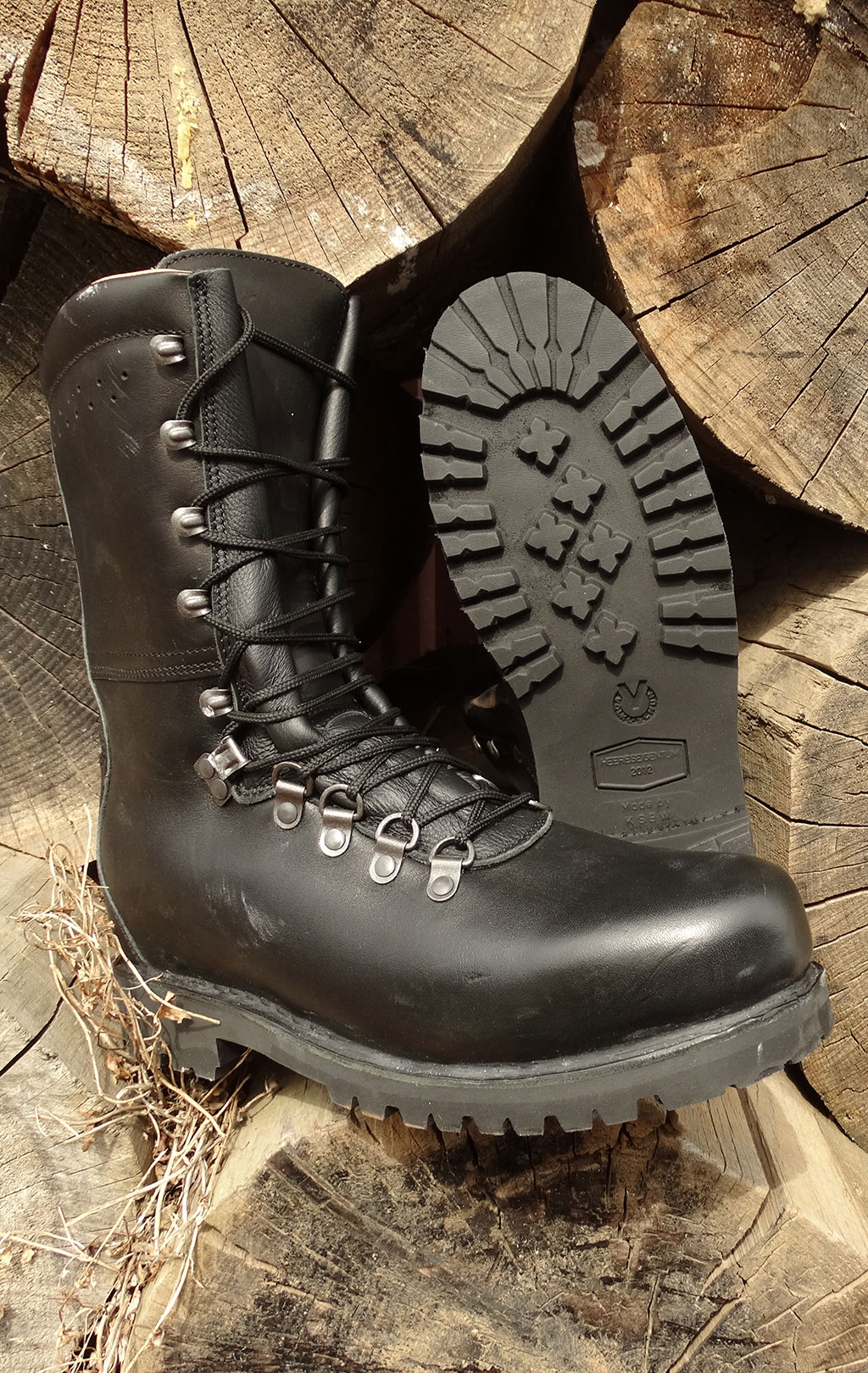 Ботинки-берцы Kampfstiefel black Австрия