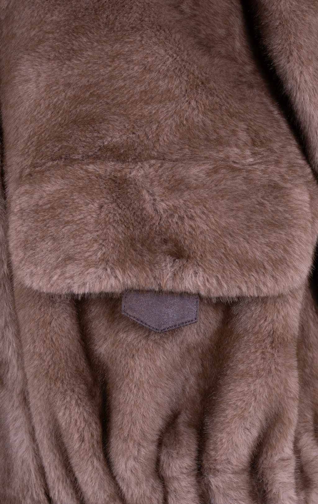 Женская куртка меховая AERONAUTICA MILITARE FW 26/27/CN chestnut brown (AB 3067) 