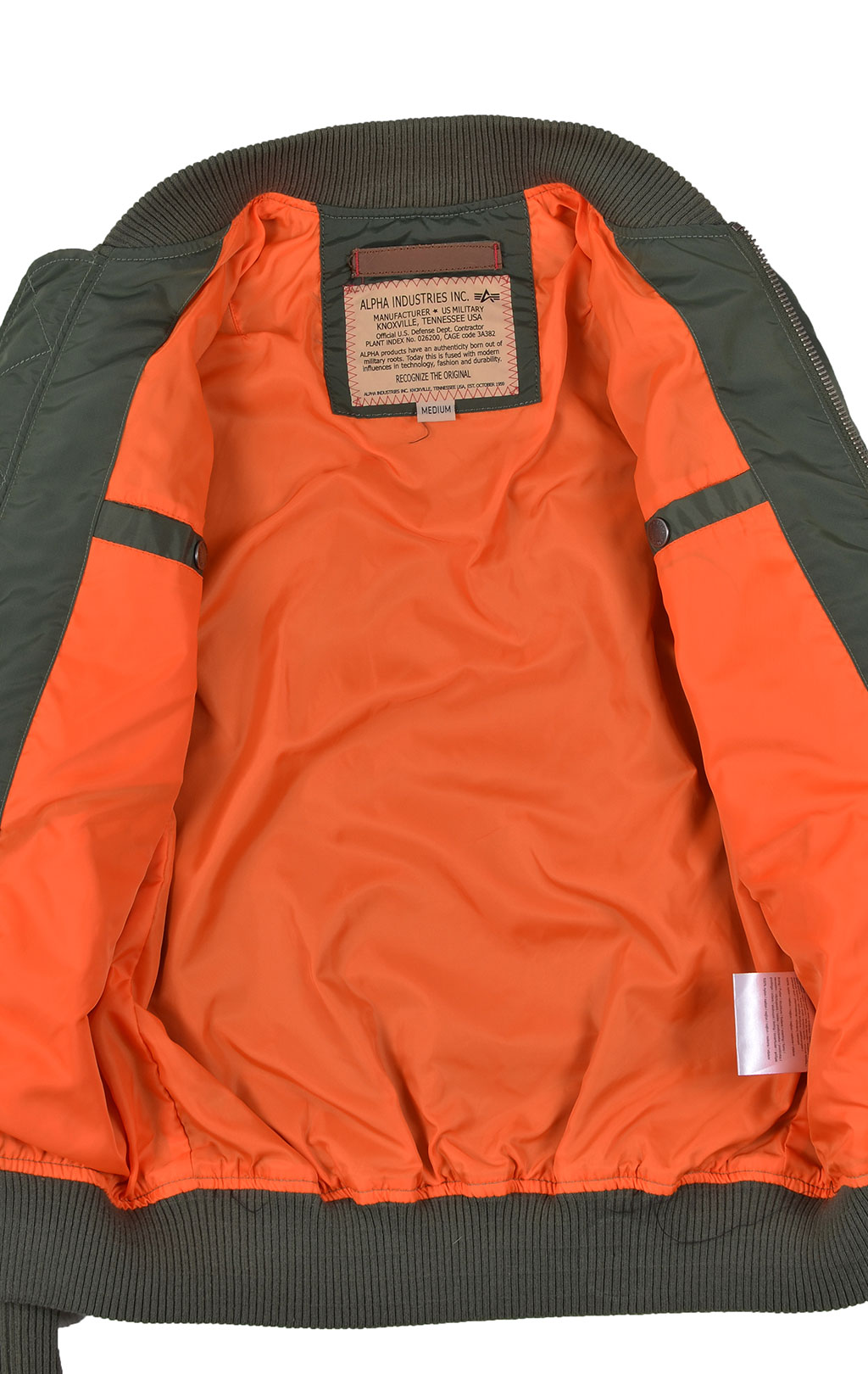 Женская ветровка-бомбер ALPHA INDUSTRIES MA-1 TT sage green 